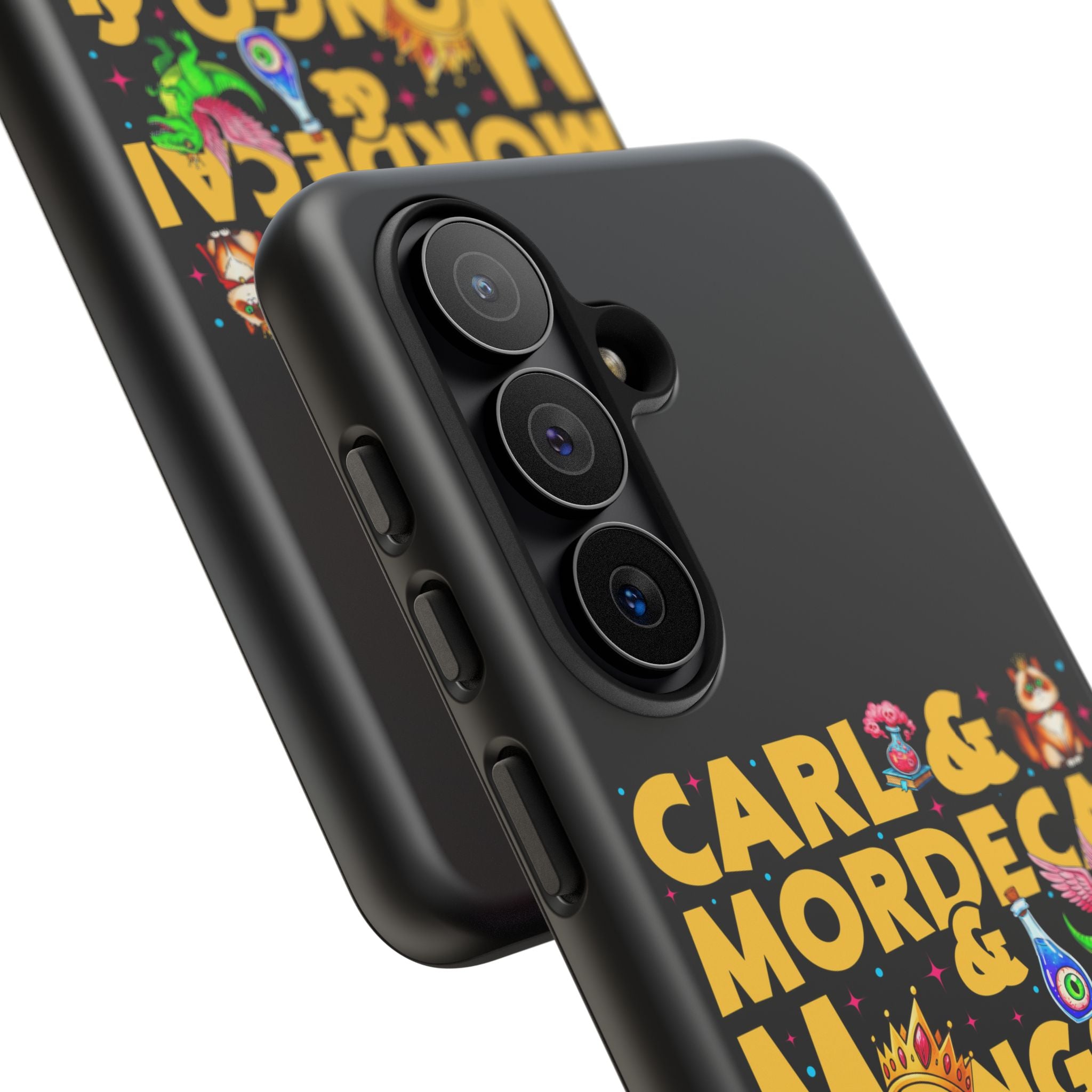"Carl & Mordecai & Mongo & Samantha & Dammit, Donut!" Phone Case
