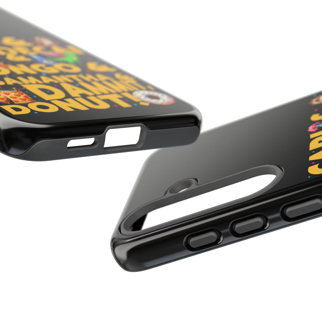 "Carl & Mordecai & Mongo & Samantha & Dammit, Donut!" Phone Case