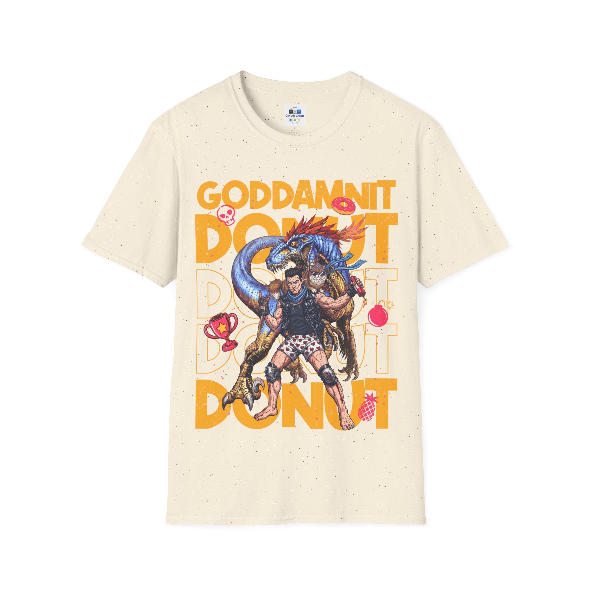 “GODDAMNIT DONUT” — Dungeon Crawler Carl Homage Tee