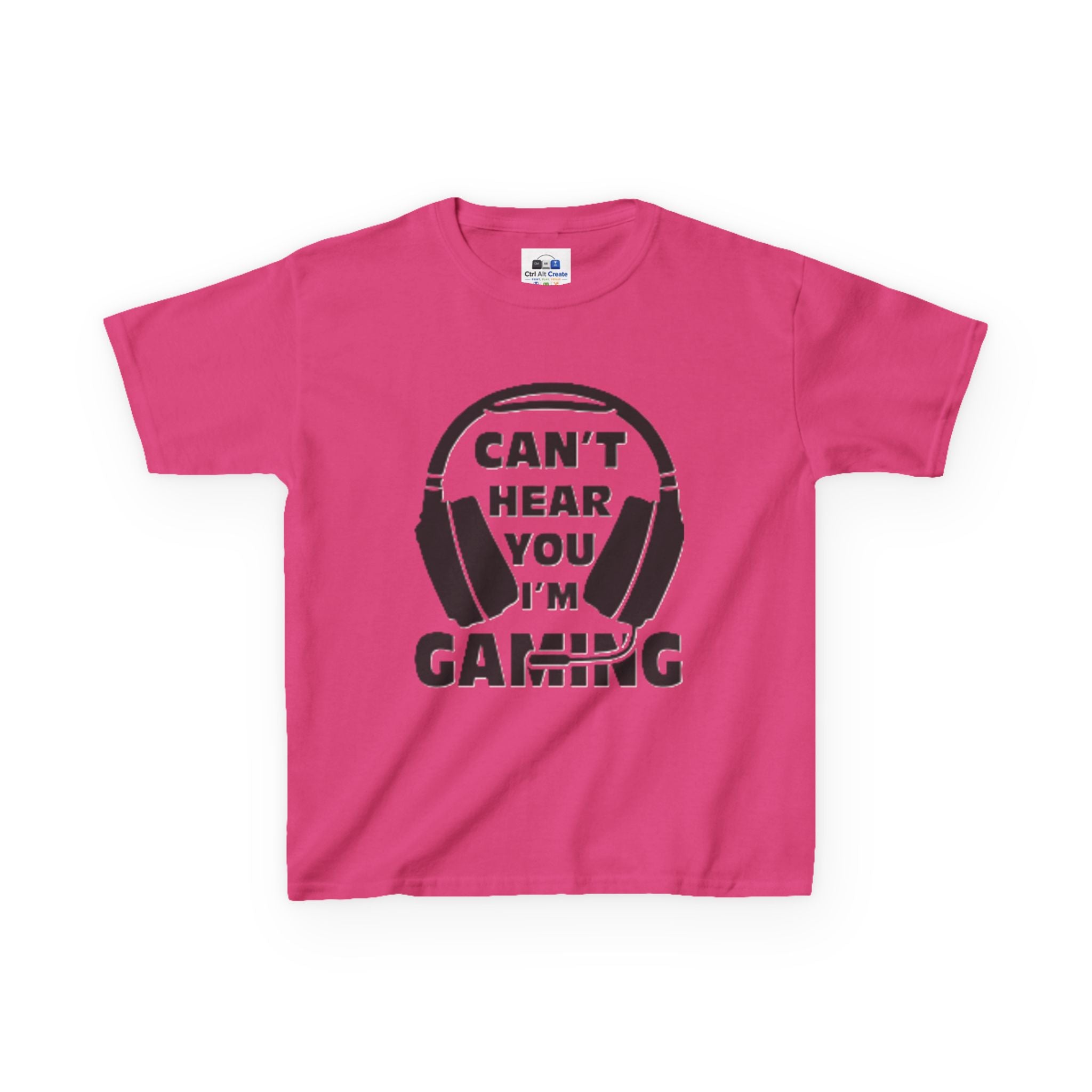 Kids "Can't Hear You I'm Gaming" T-shirt