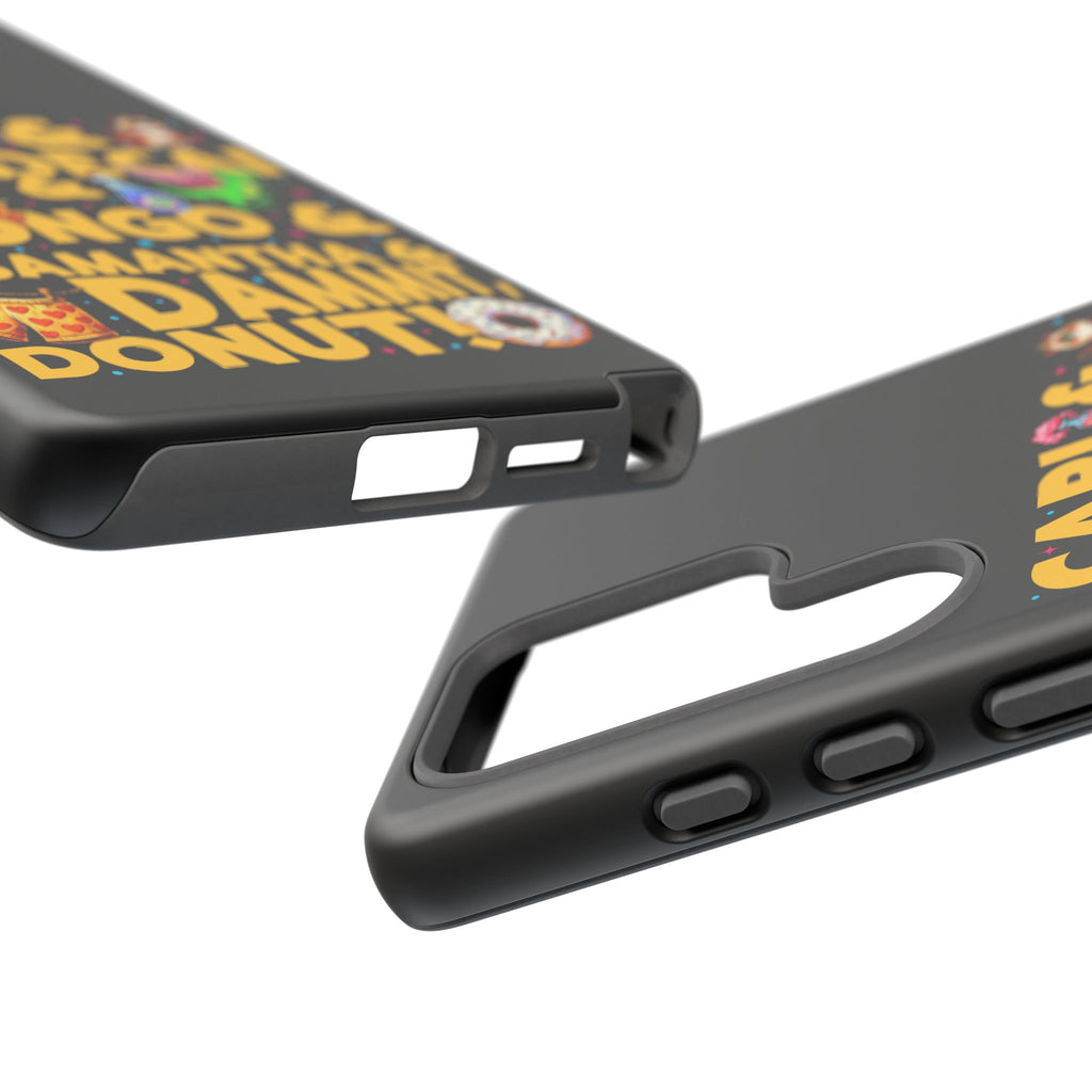 "Carl & Mordecai & Mongo & Samantha & Dammit, Donut!" Phone Case