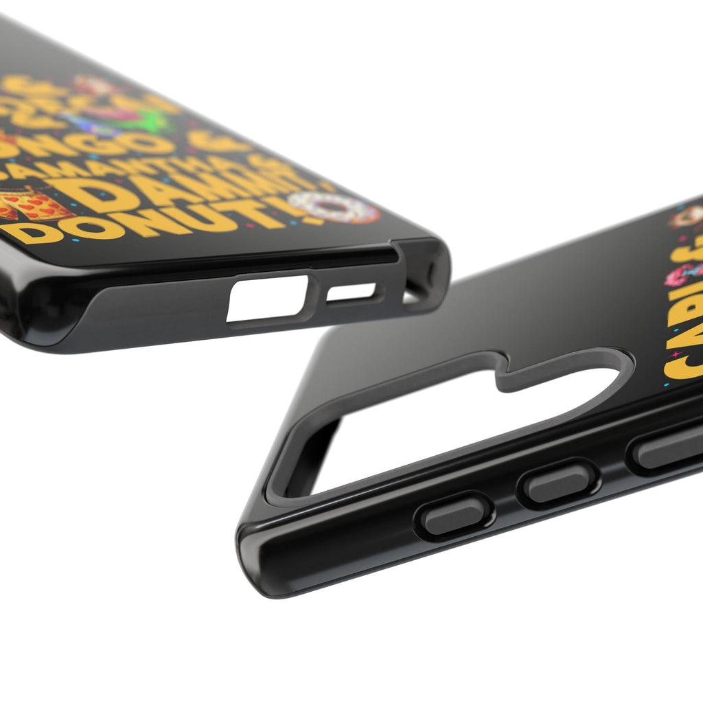 "Carl & Mordecai & Mongo & Samantha & Dammit, Donut!" Phone Case