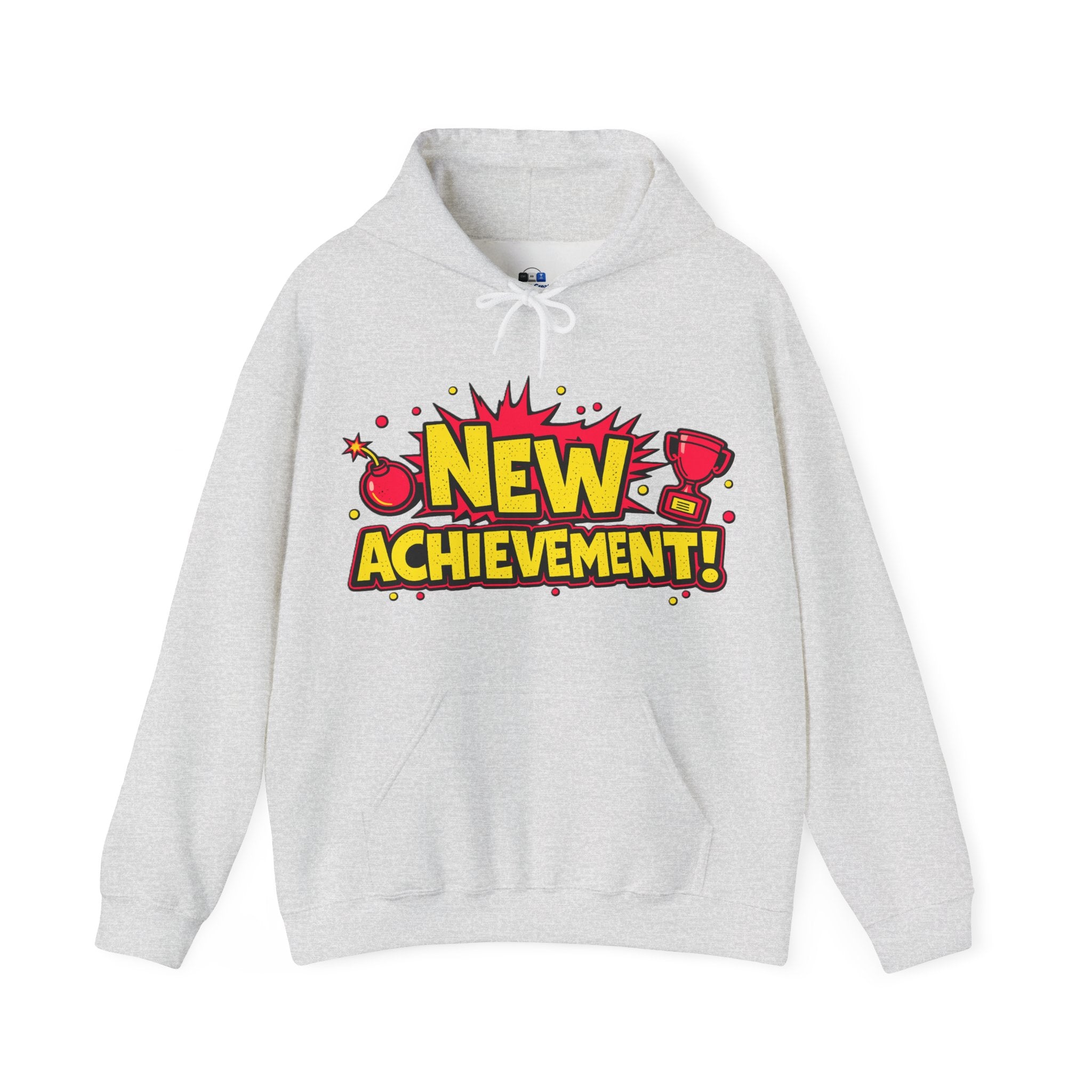 “NEW ACHIEVEMENT!” — Dungeon Crawler Carl Homage Hoodie