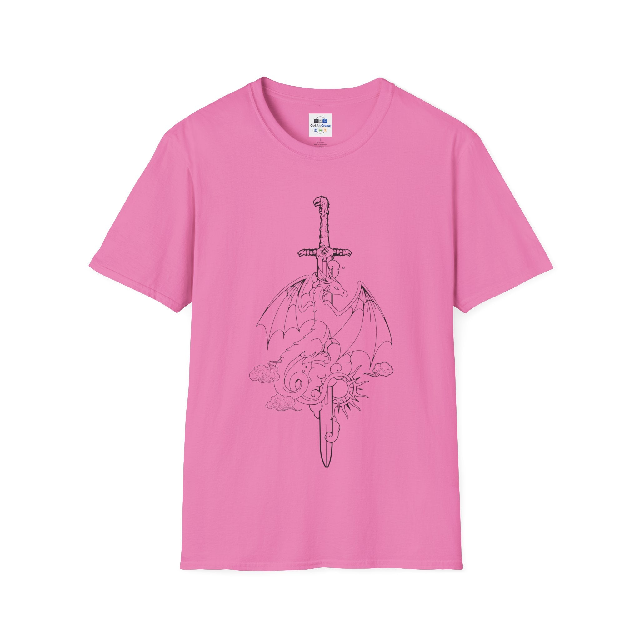 Dragonbound — Fourth Wing Inspired Sword & Dragon Tee