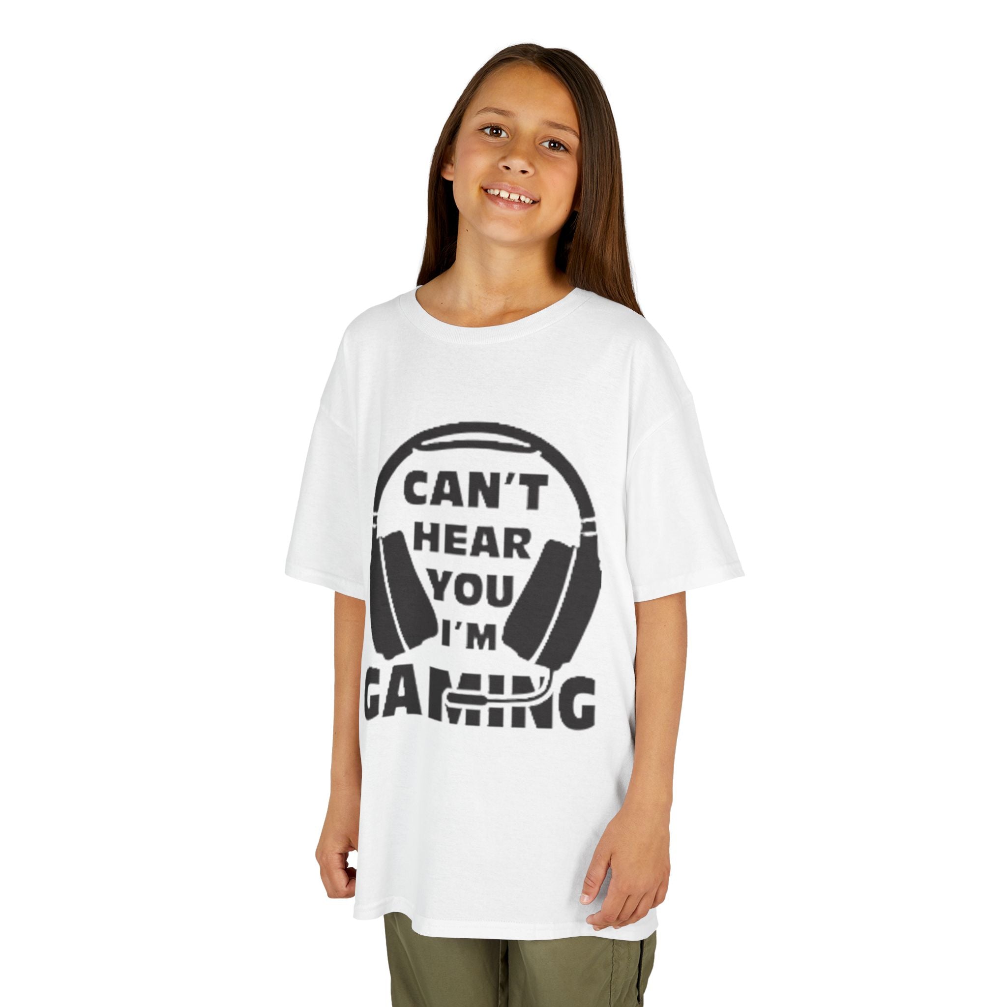 Kids "Can't Hear You I'm Gaming" T-shirt
