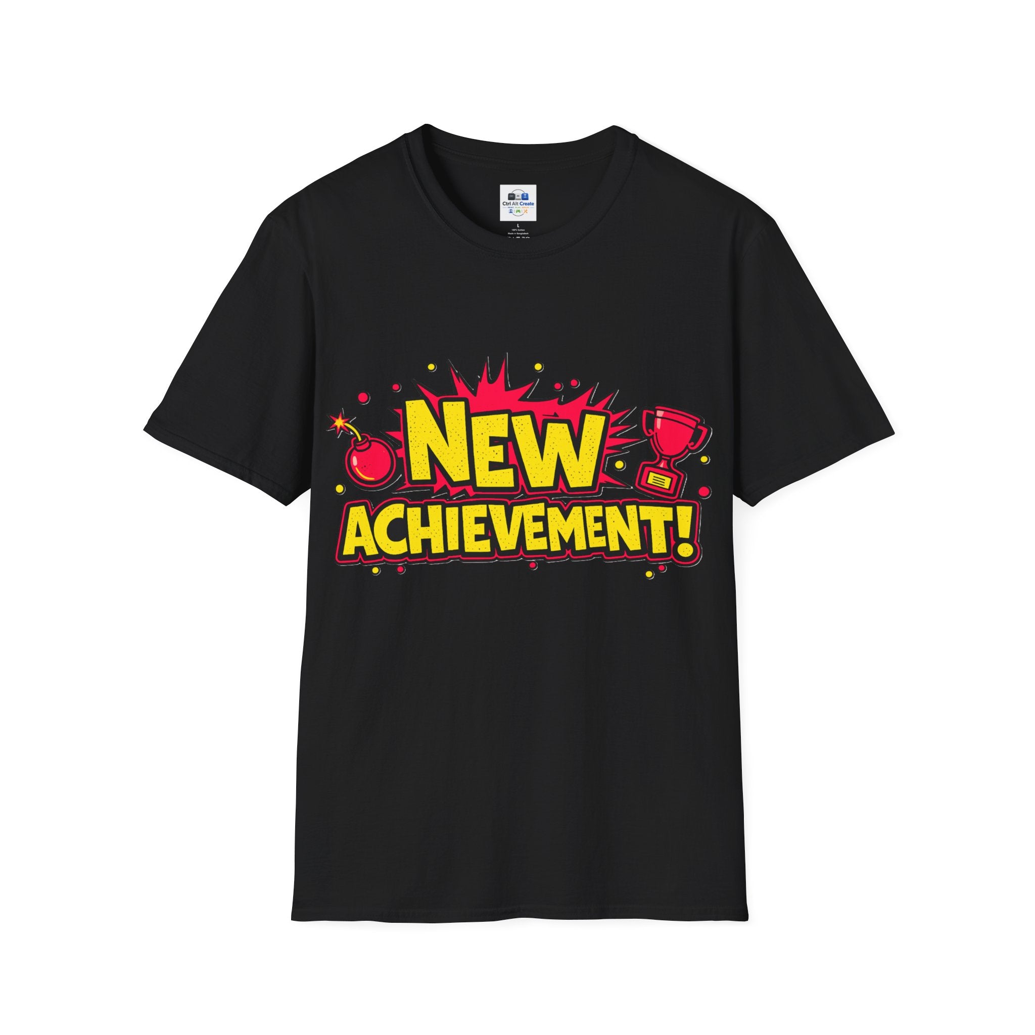 “NEW ACHIEVEMENT!” — Dungeon Crawler Carl Homage Tee