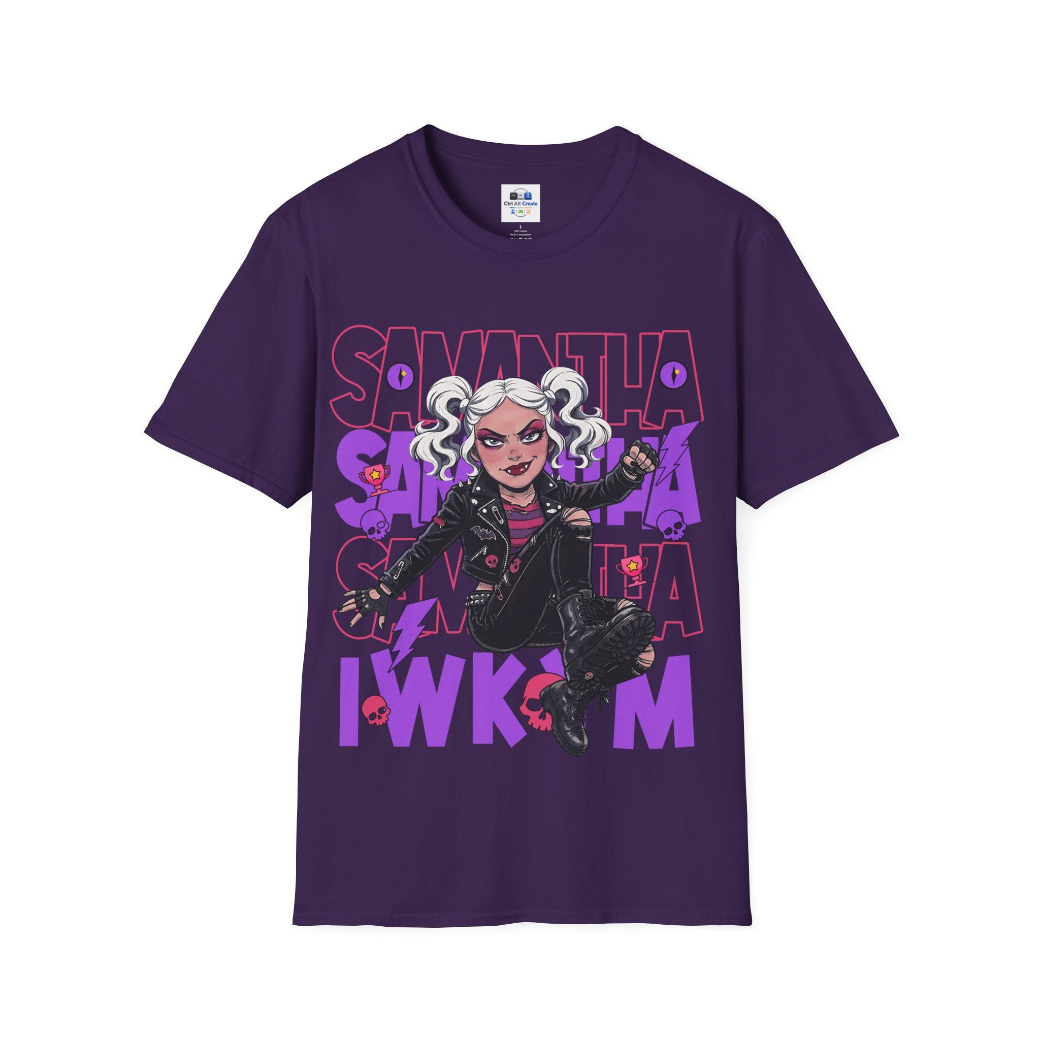 “SAMANTHA — IWKYM” — Dungeon Crawler Carl Homage Tee