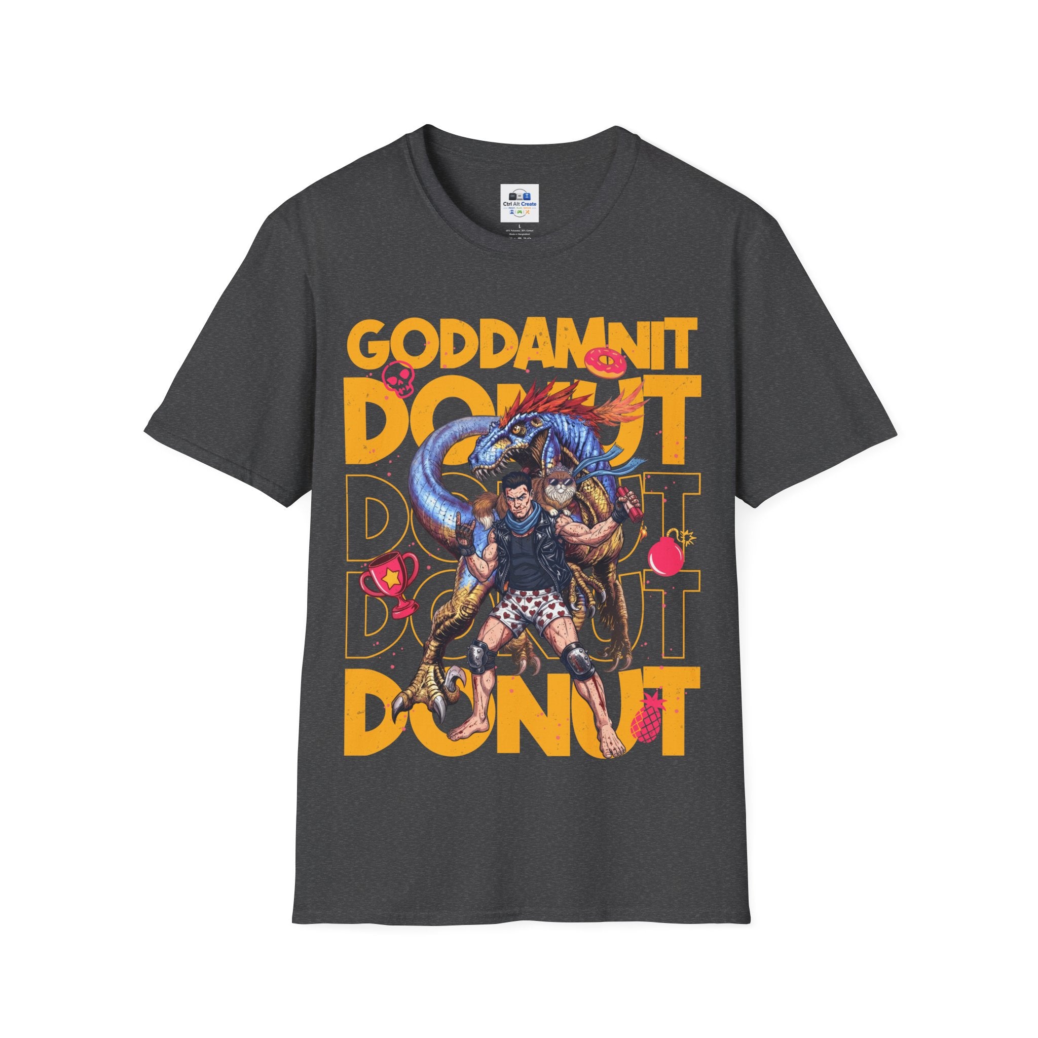 “GODDAMNIT DONUT” — Dungeon Crawler Carl Homage Tee