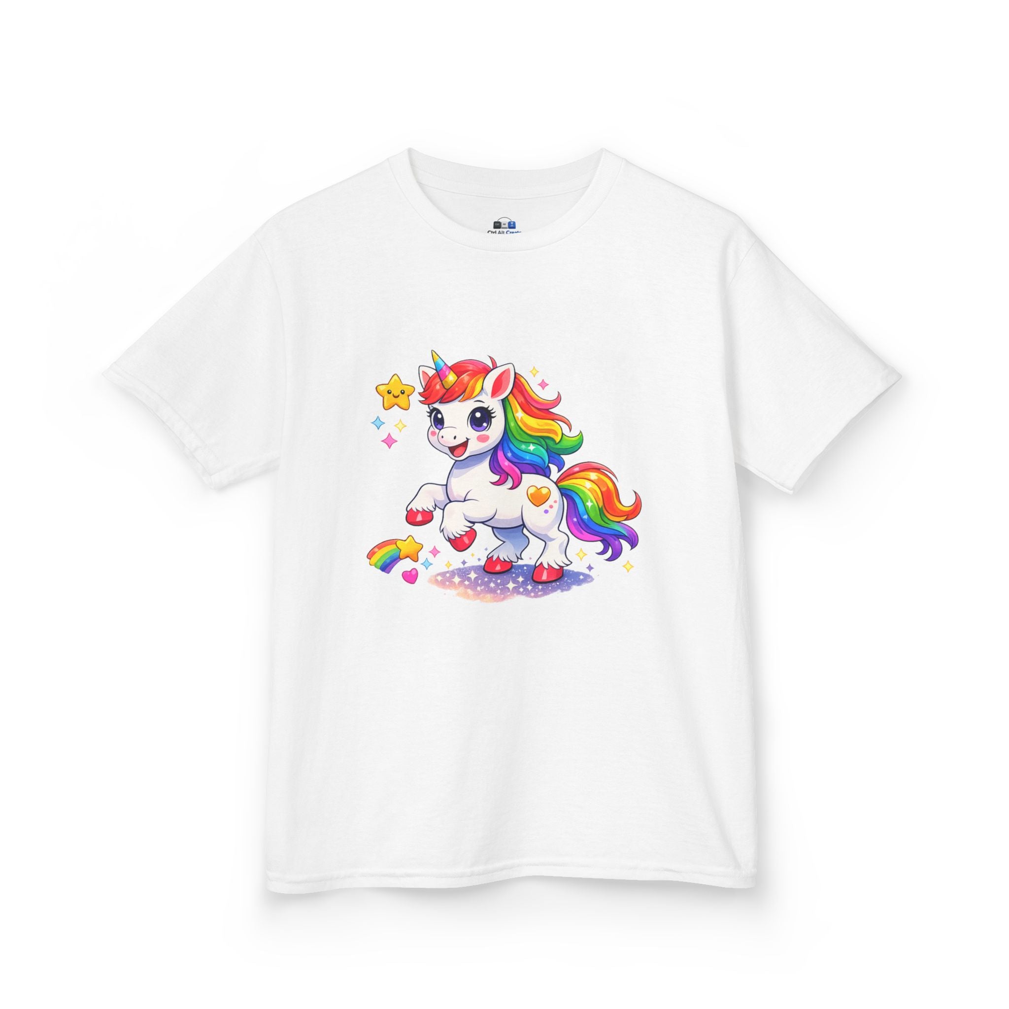 Kids Rainbow Unicorn Tee — Sparkles, Rainbows, and Pure Magic