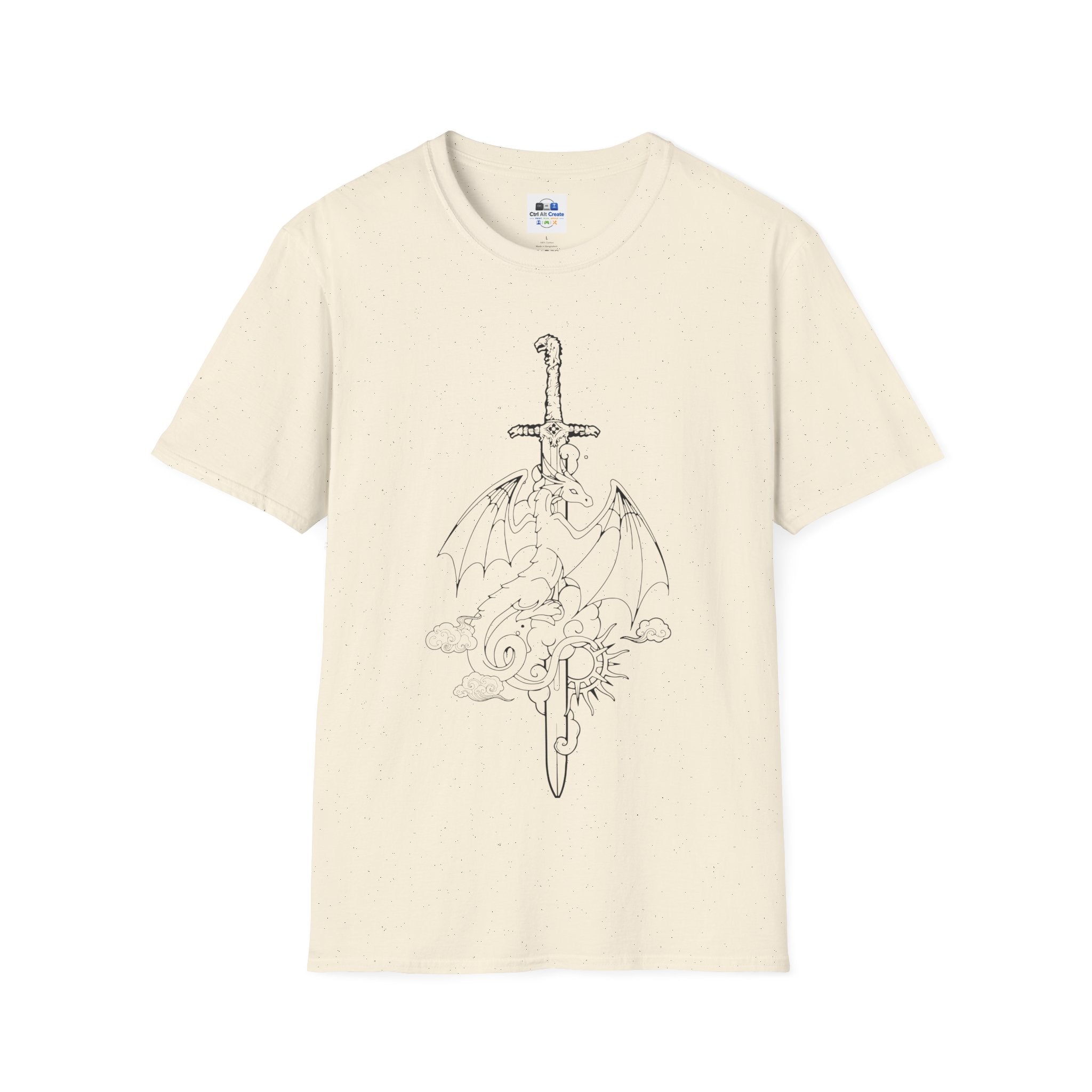Dragonbound — Fourth Wing Inspired Sword & Dragon Tee