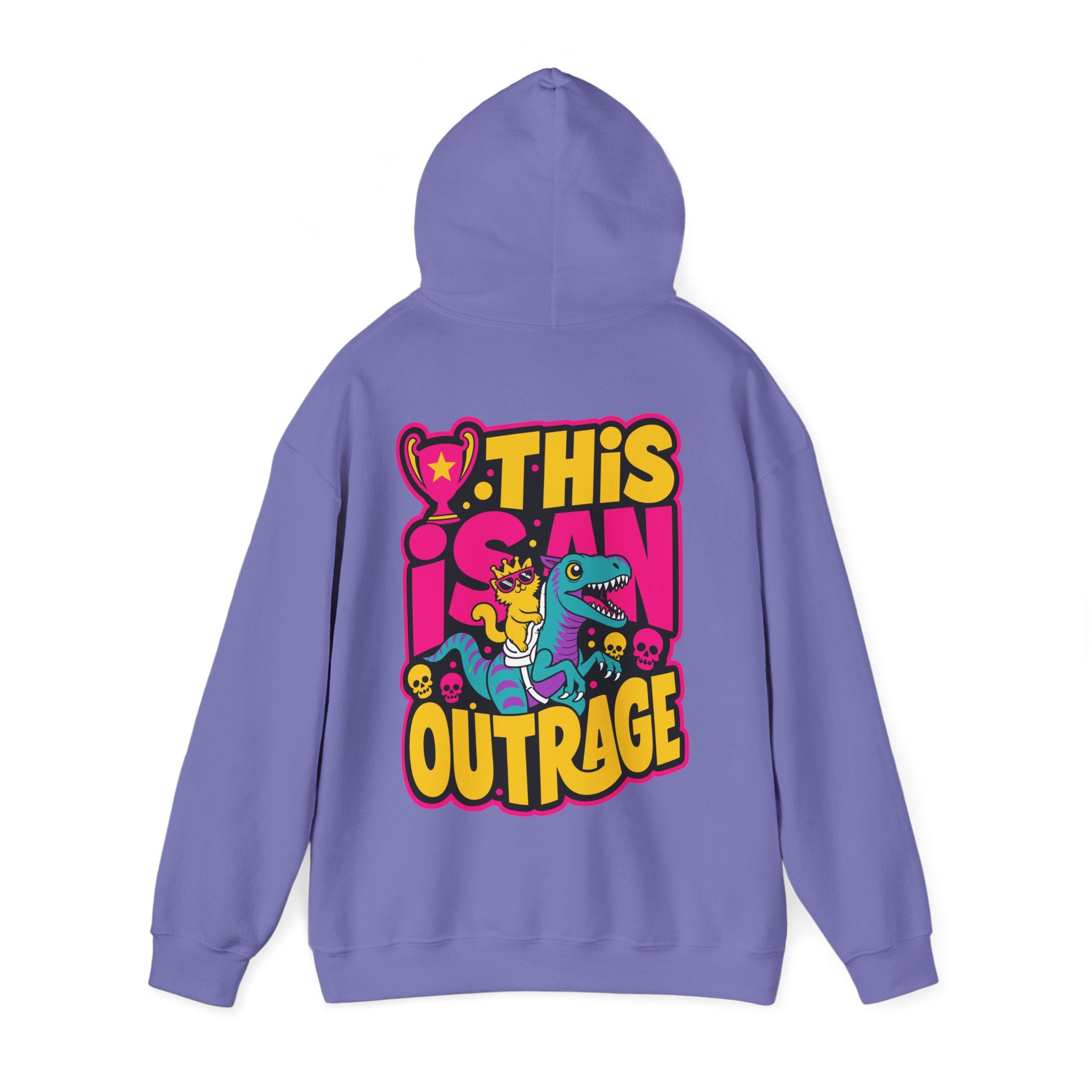 “THIS IS AN OUTRAGE” Hoodie — Maximum Drama, Zero Chill