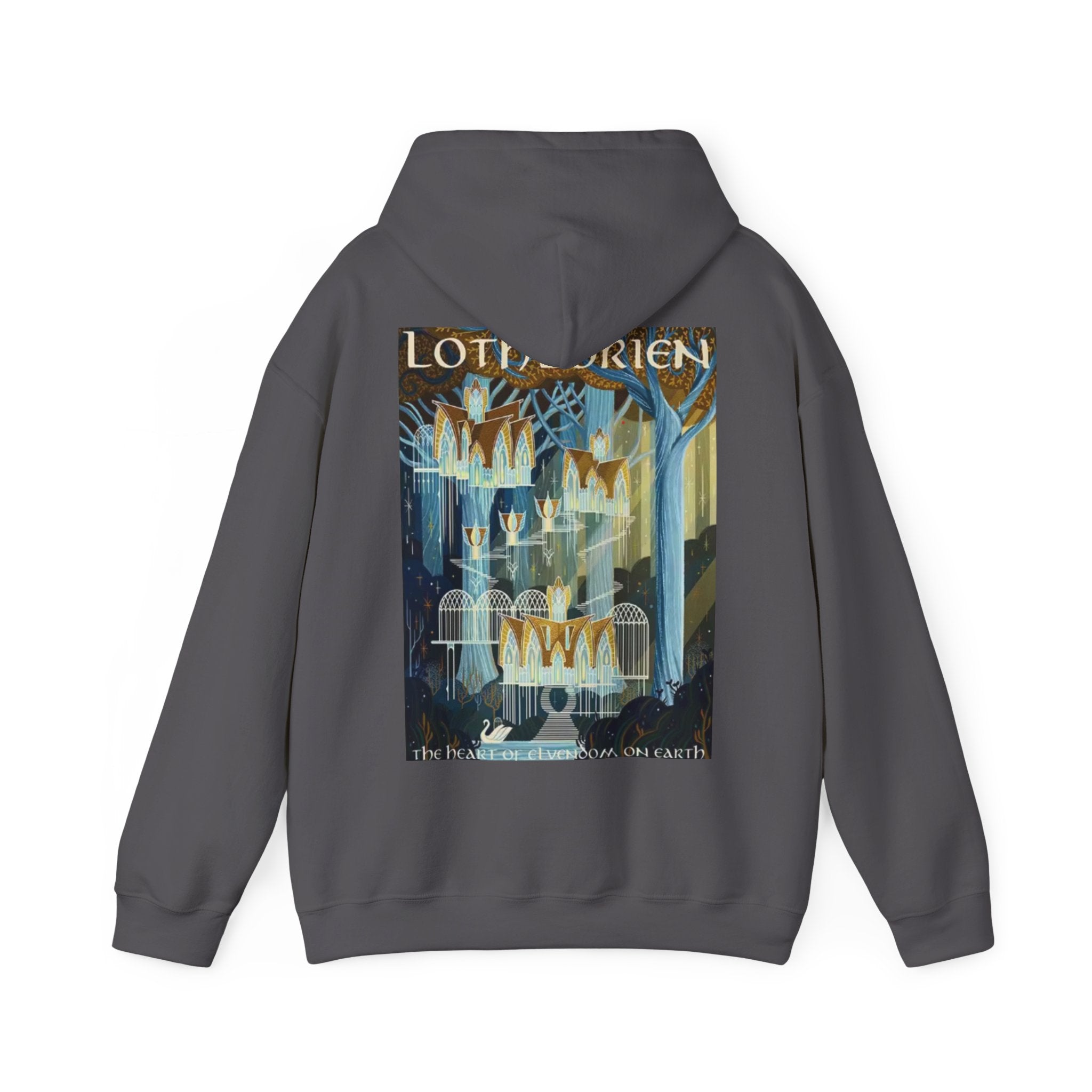 Mystical Lothlórien Forest Graphic Hoodie