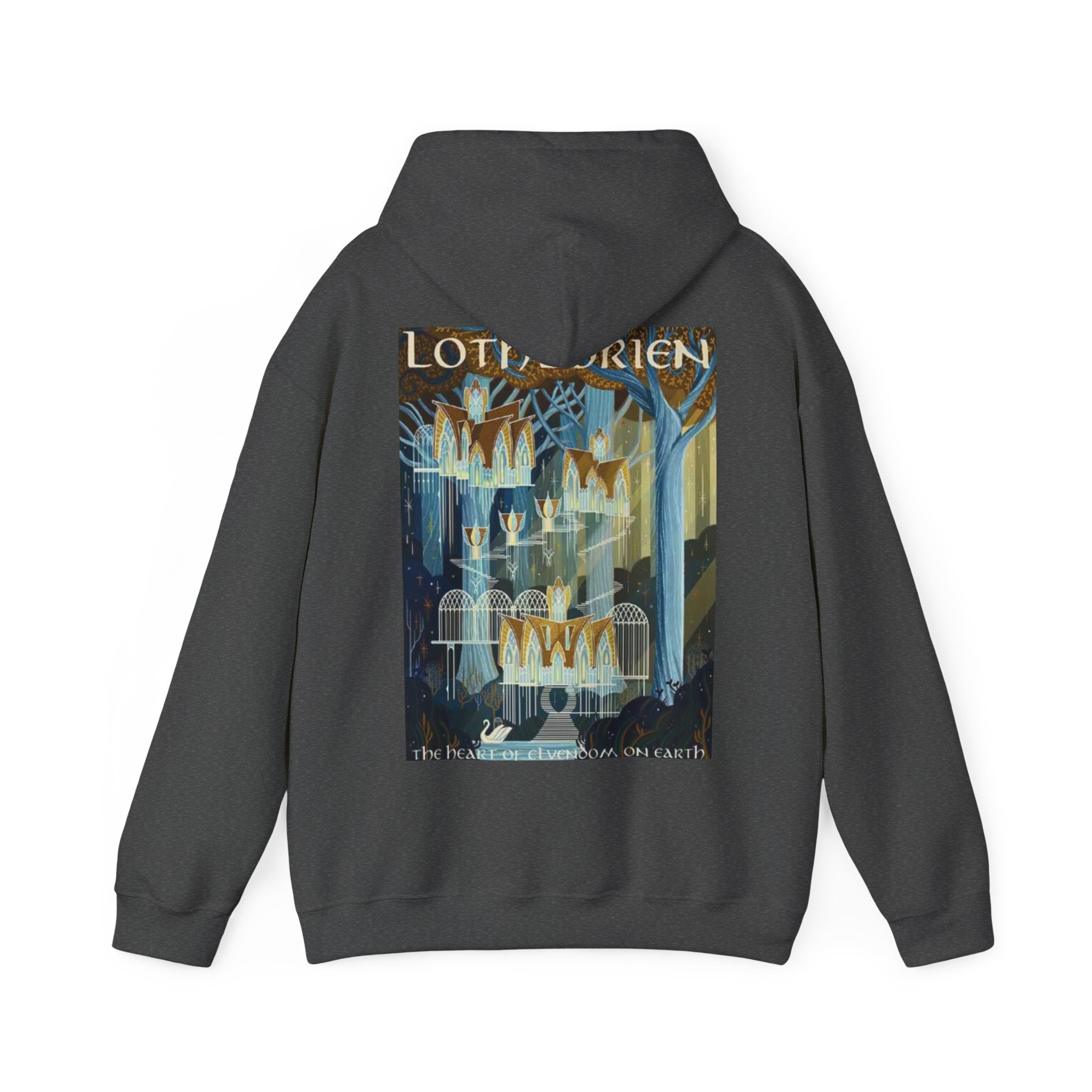 Mystical Lothlórien Forest Graphic Hoodie