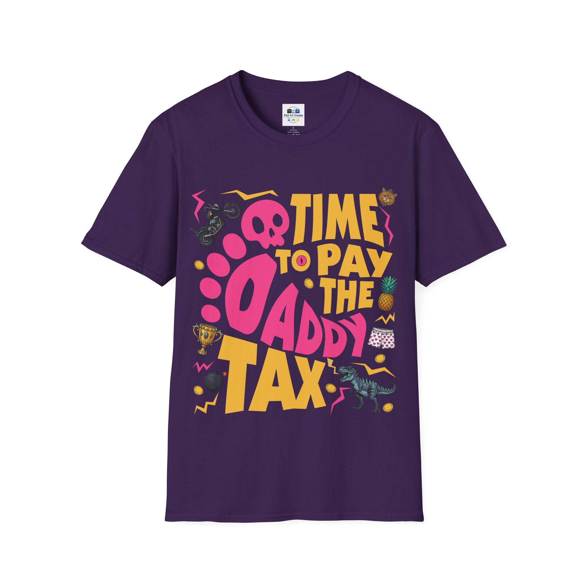 “Time to Pay the Daddy Tax” — Dungeon Crawler Carl Homage Tee