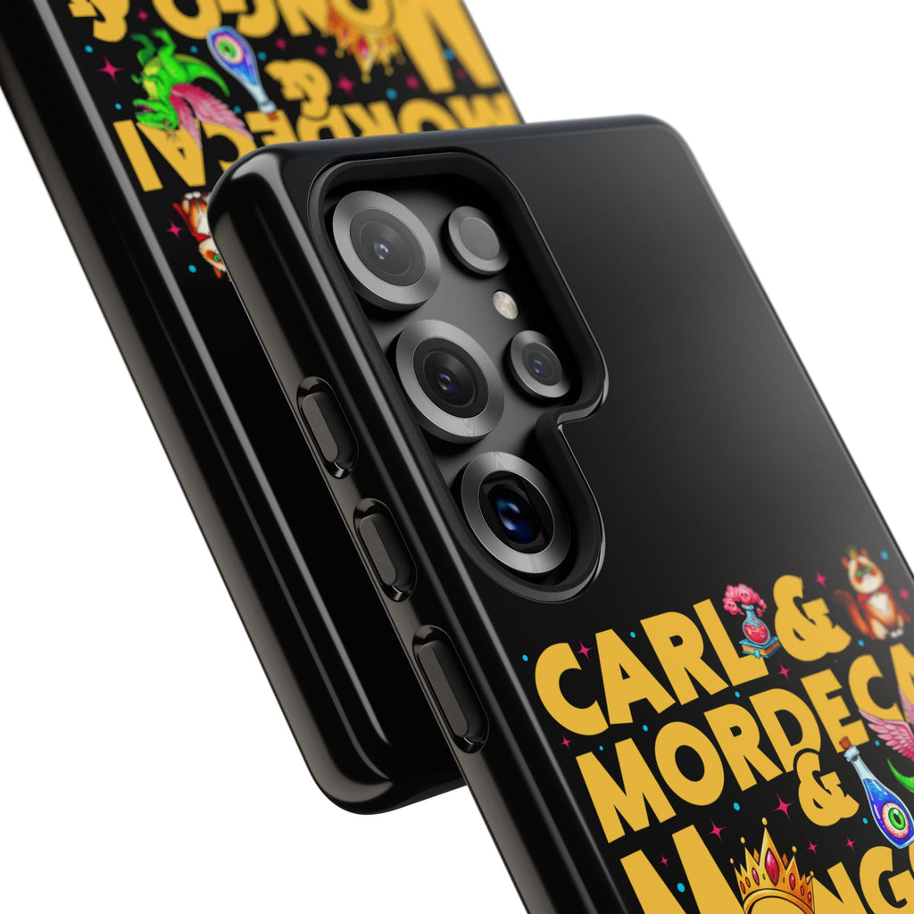 "Carl & Mordecai & Mongo & Samantha & Dammit, Donut!" Phone Case