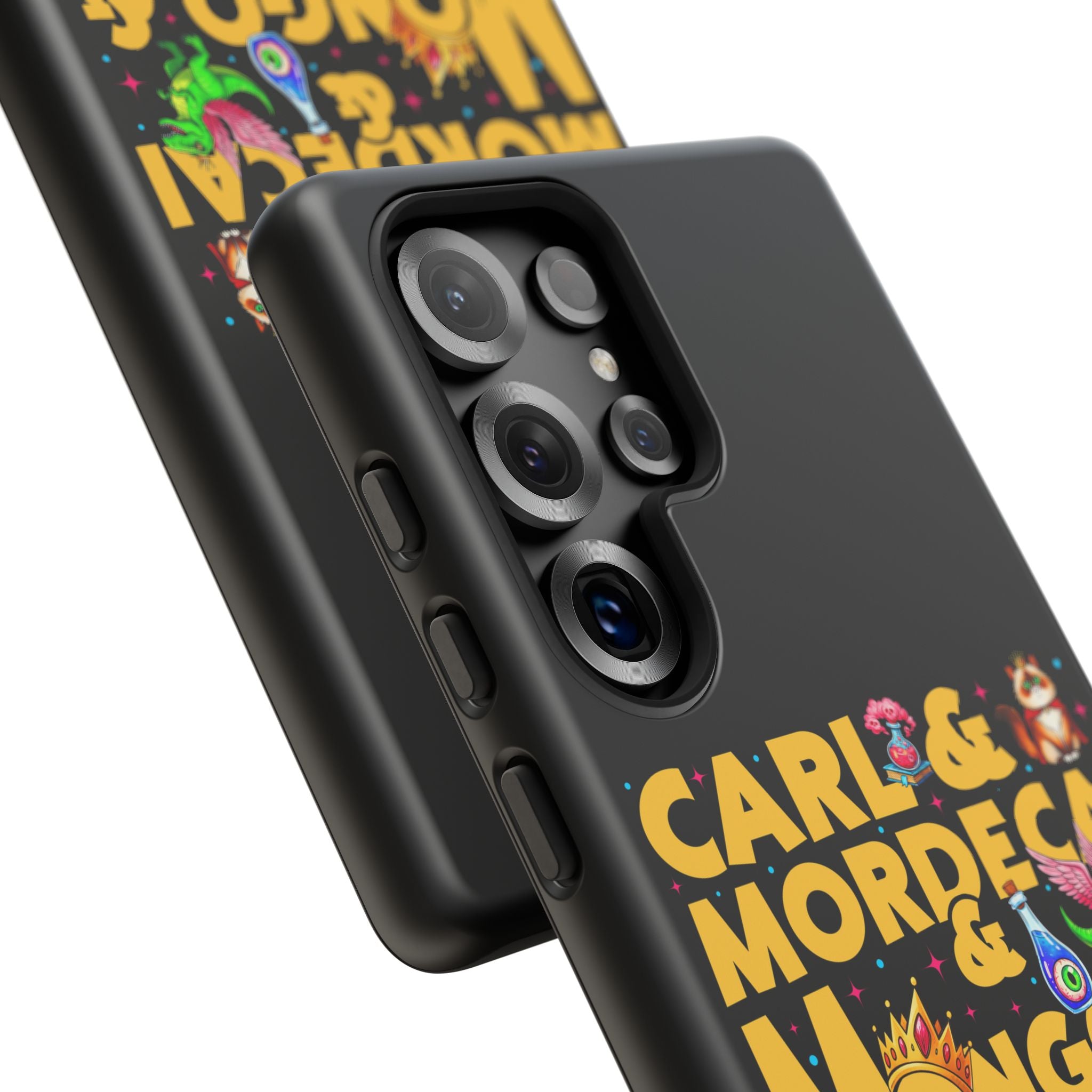 "Carl & Mordecai & Mongo & Samantha & Dammit, Donut!" Phone Case
