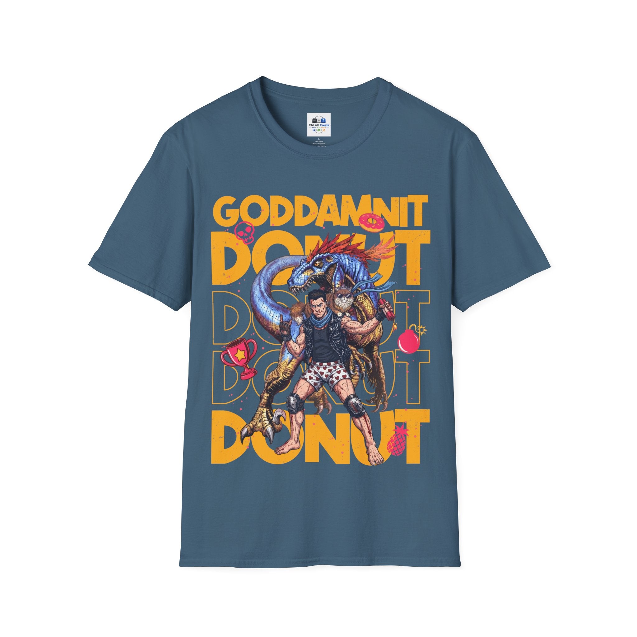 “GODDAMNIT DONUT” — Dungeon Crawler Carl Homage Tee
