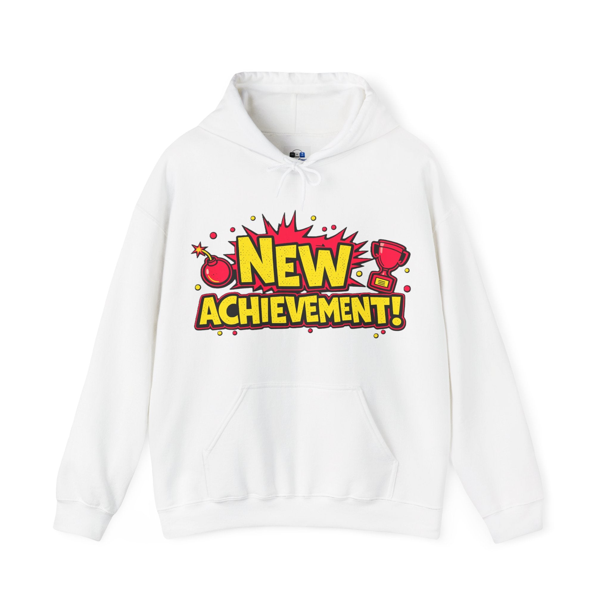 “NEW ACHIEVEMENT!” — Dungeon Crawler Carl Homage Hoodie