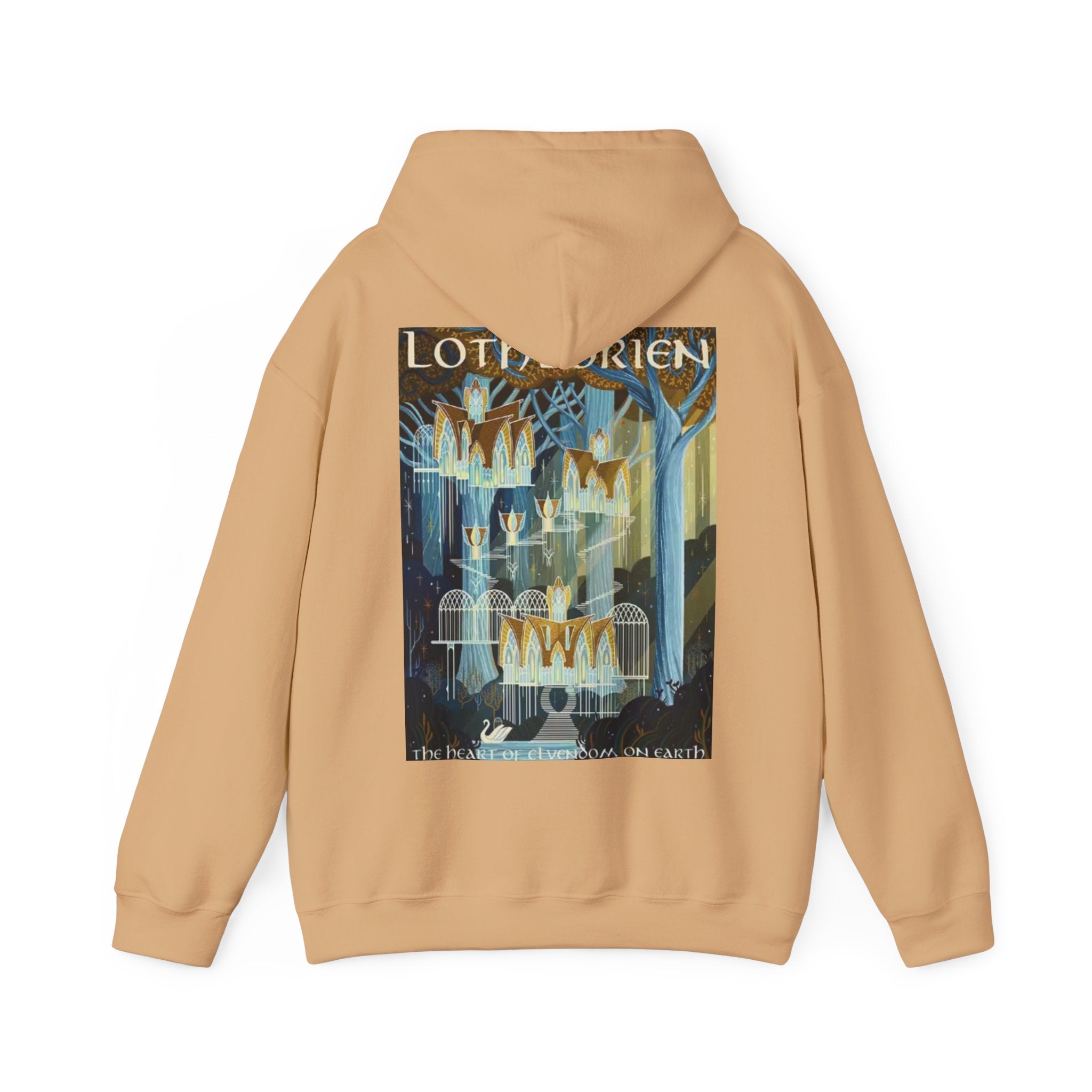Mystical Lothlórien Forest Graphic Hoodie