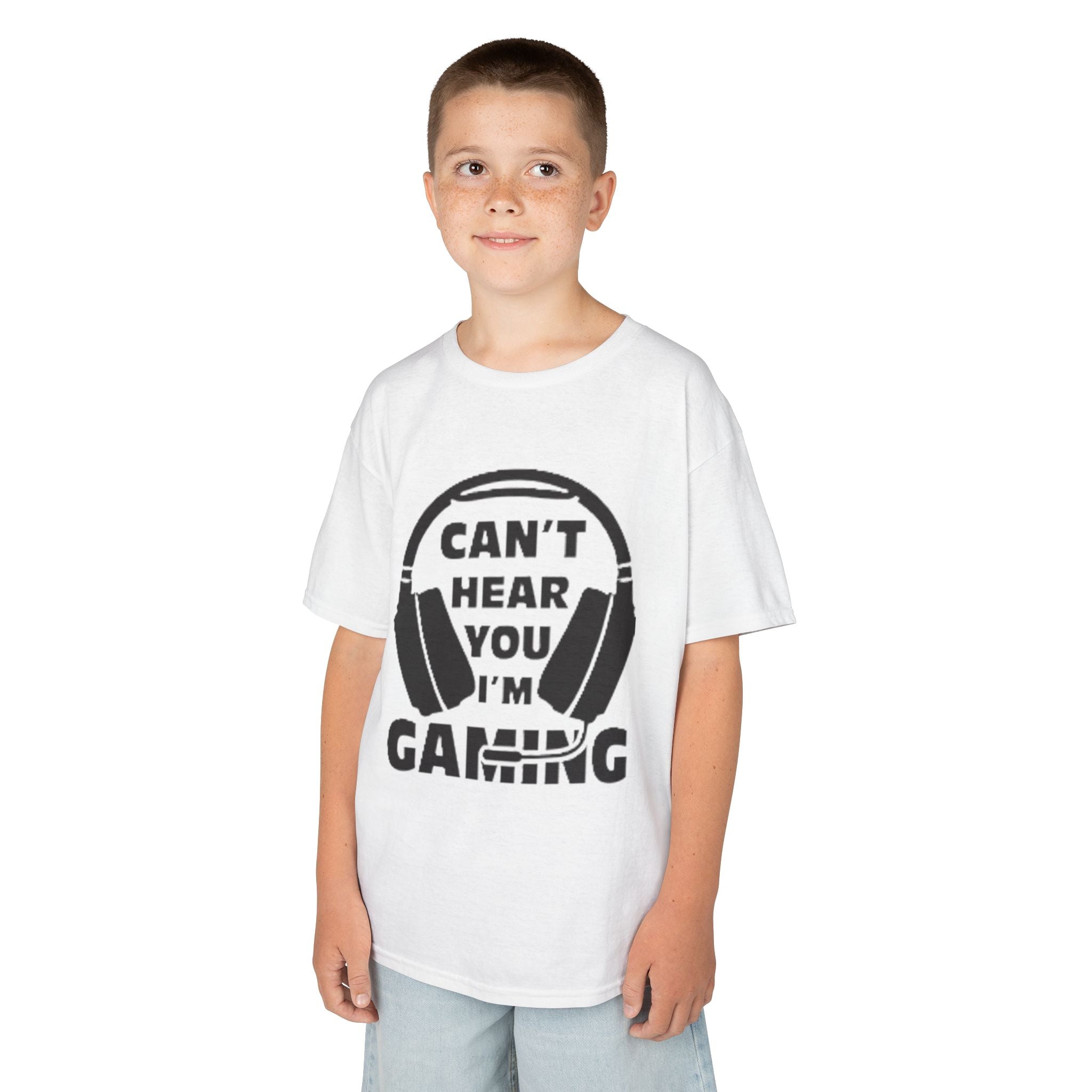 Kids "Can't Hear You I'm Gaming" T-shirt