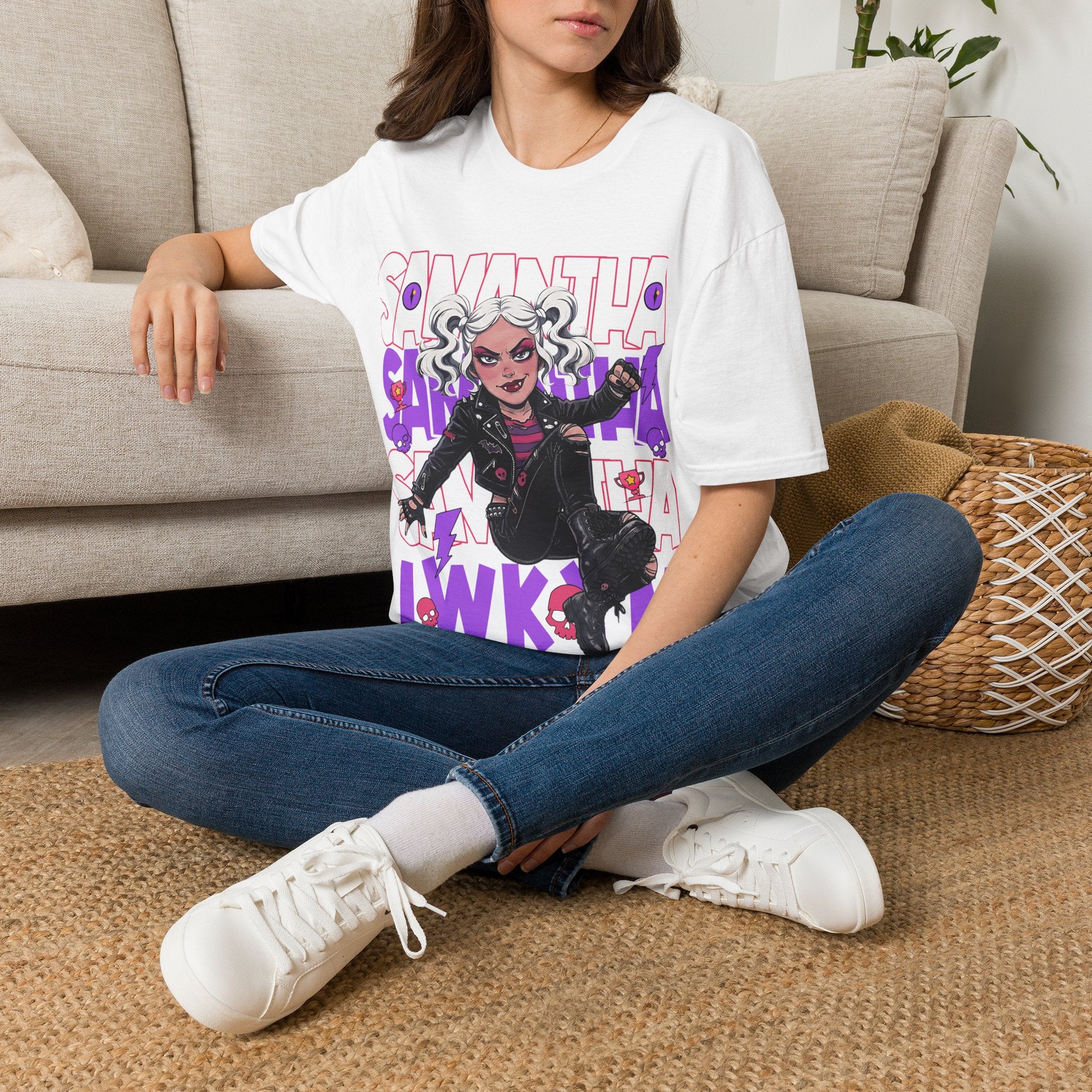 “SAMANTHA — IWKYM” — Dungeon Crawler Carl Homage Tee