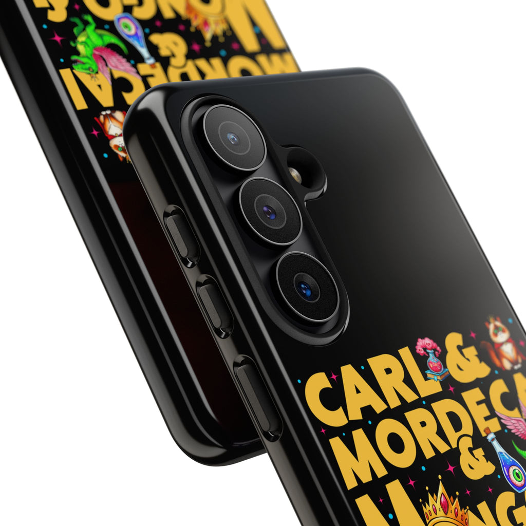 "Carl & Mordecai & Mongo & Samantha & Dammit, Donut!" Phone Case