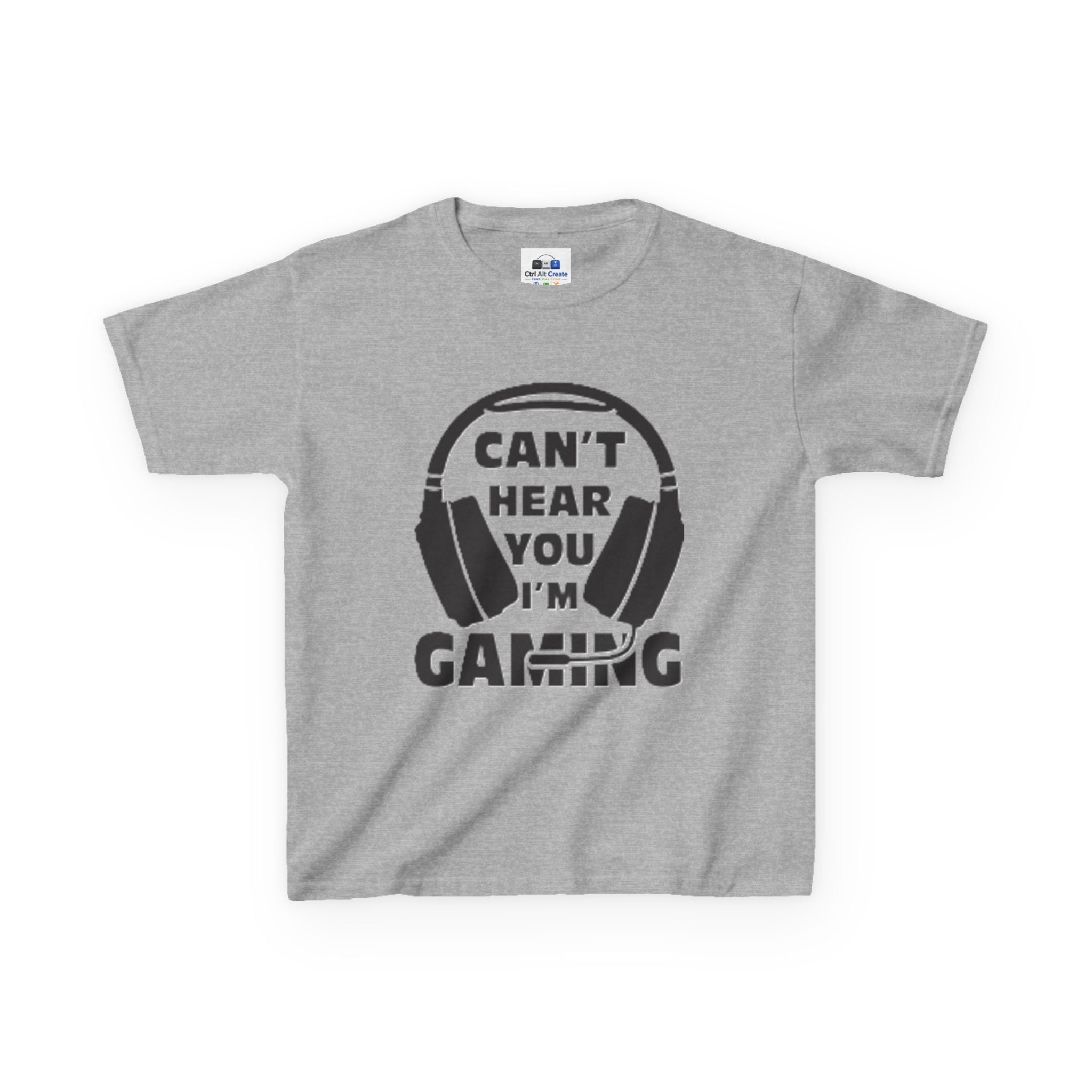 Kids "Can't Hear You I'm Gaming" T-shirt