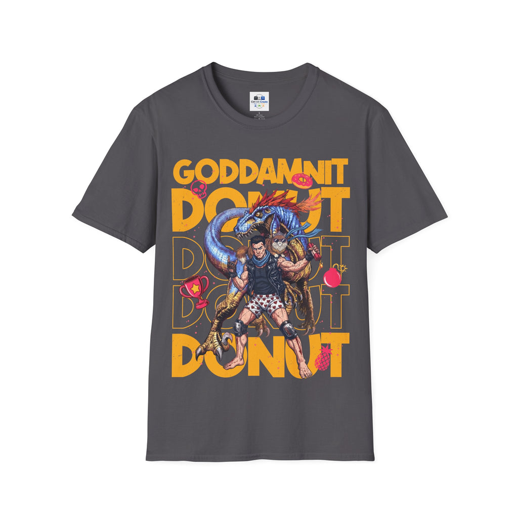 “GODDAMNIT DONUT” — Dungeon Crawler Carl Homage Tee