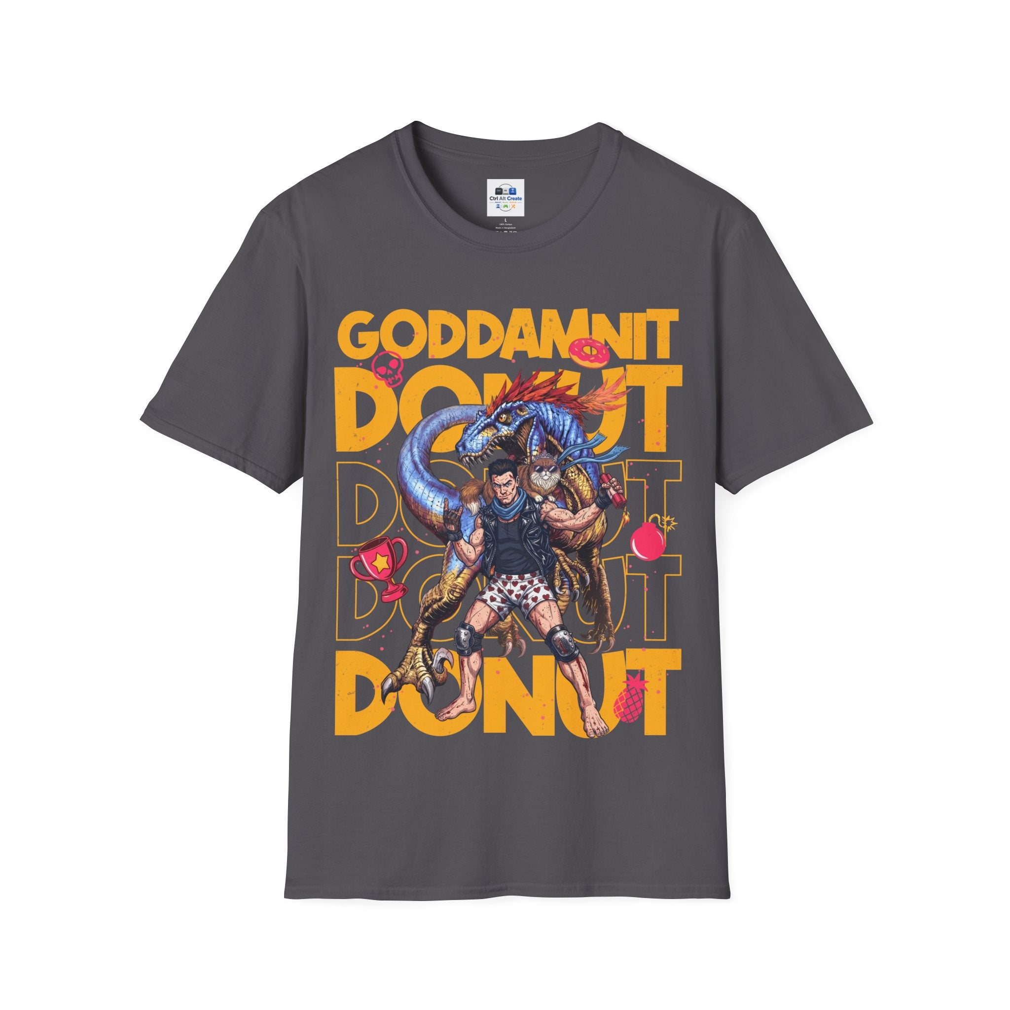“GODDAMNIT DONUT” — Dungeon Crawler Carl Homage Tee