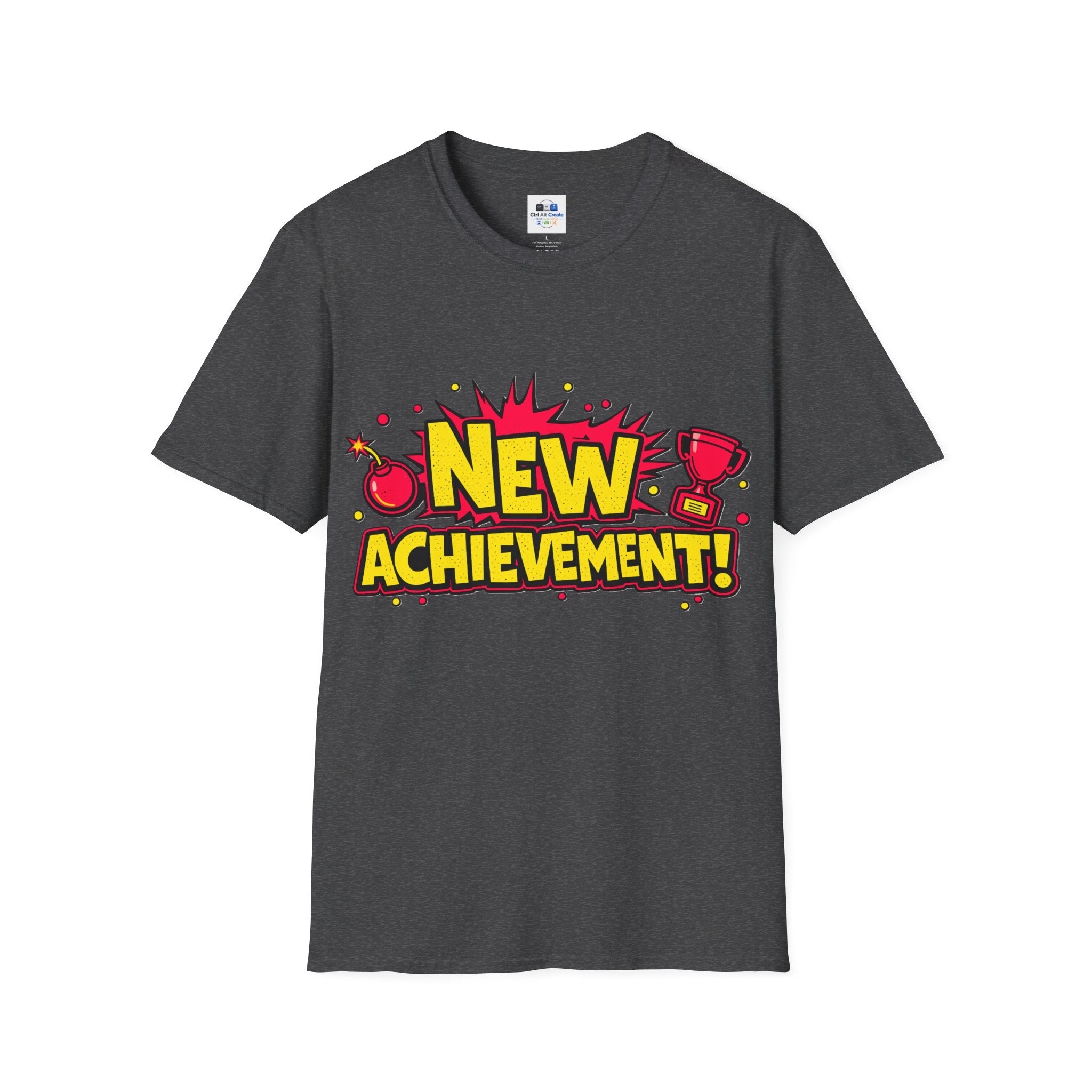 “NEW ACHIEVEMENT!” — Dungeon Crawler Carl Homage Tee