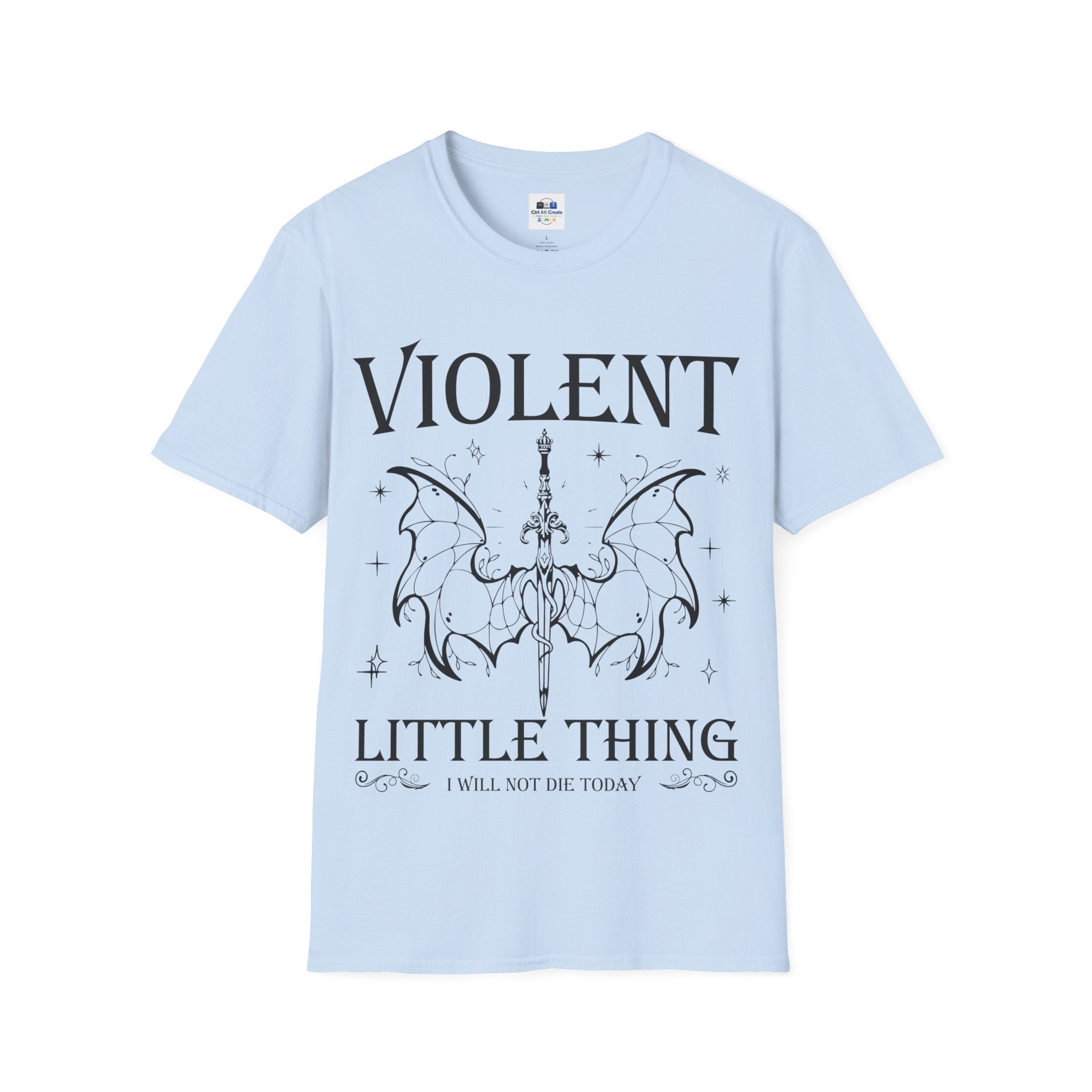 Violent Little Thing — Fourth‑Wing‑Inspired Tee