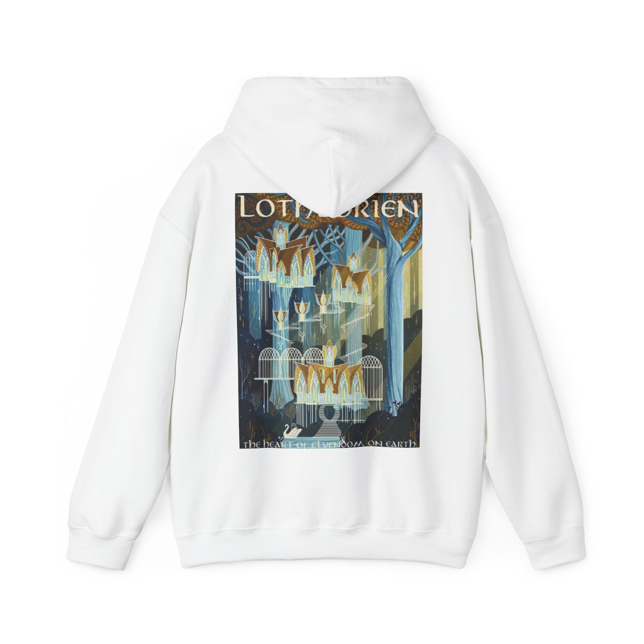 Mystical Lothlórien Forest Graphic Hoodie
