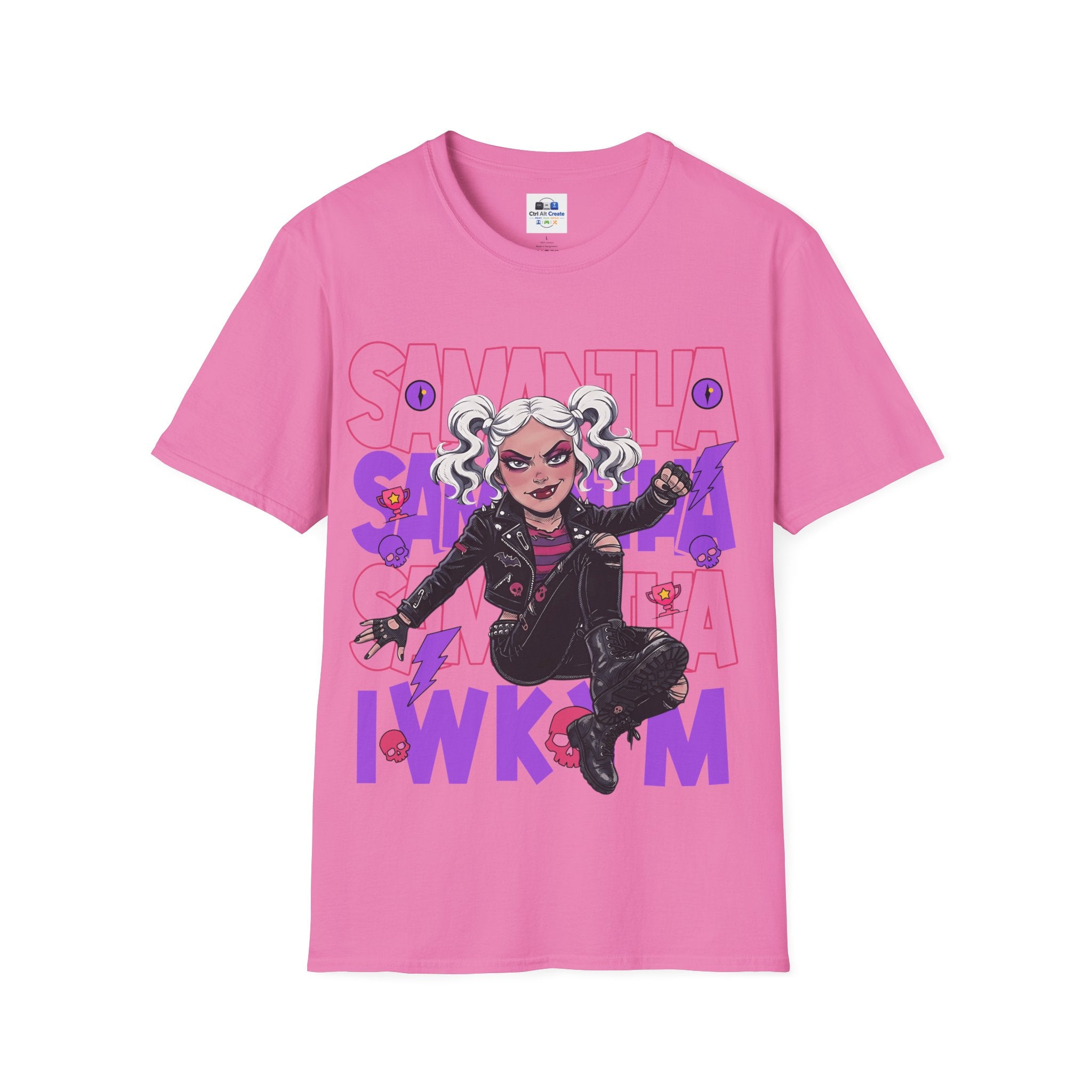 “SAMANTHA — IWKYM” — Dungeon Crawler Carl Homage Tee