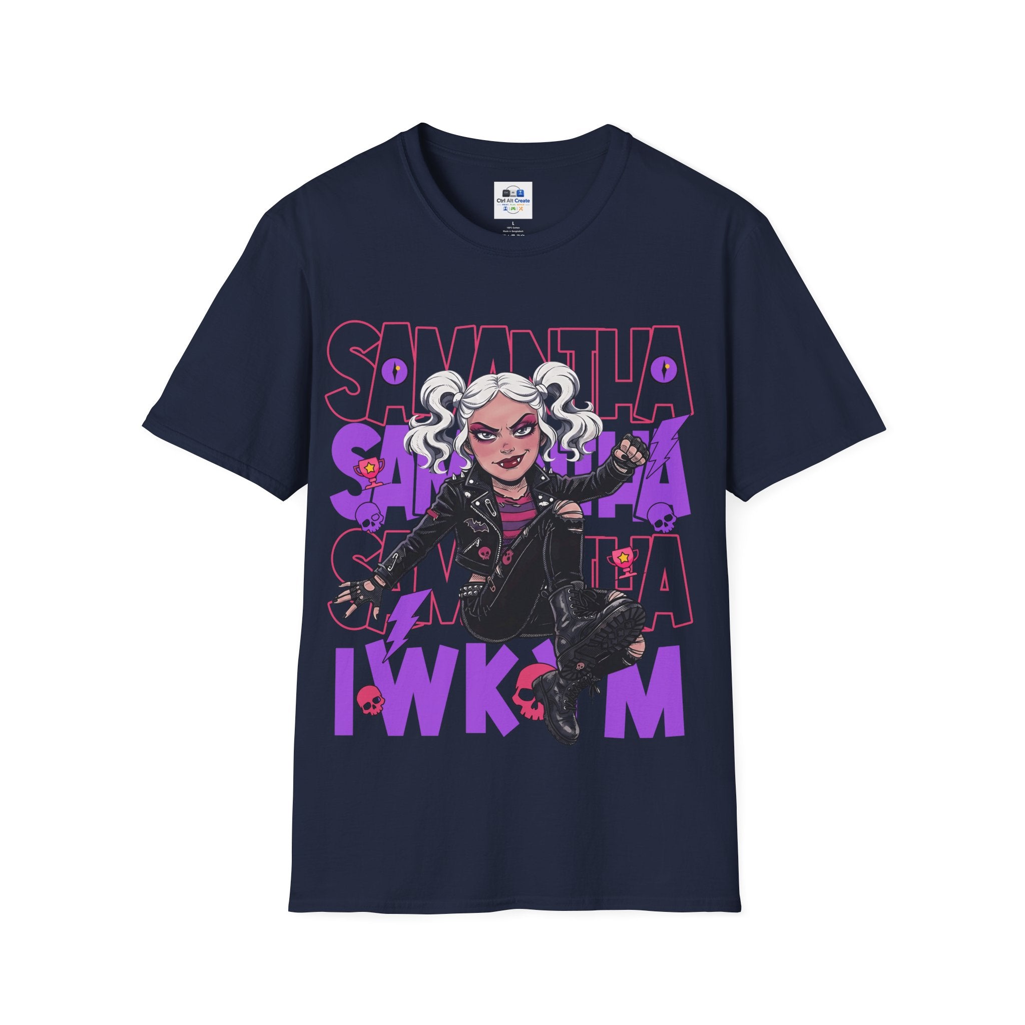 “SAMANTHA — IWKYM” — Dungeon Crawler Carl Homage Tee