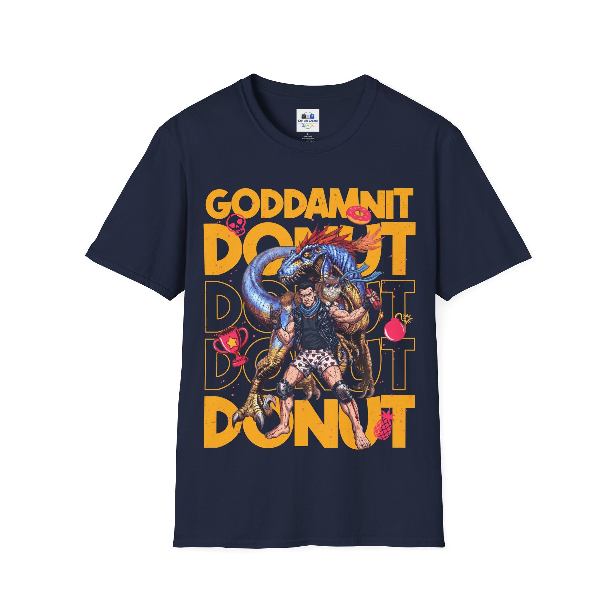 “GODDAMNIT DONUT” — Dungeon Crawler Carl Homage Tee