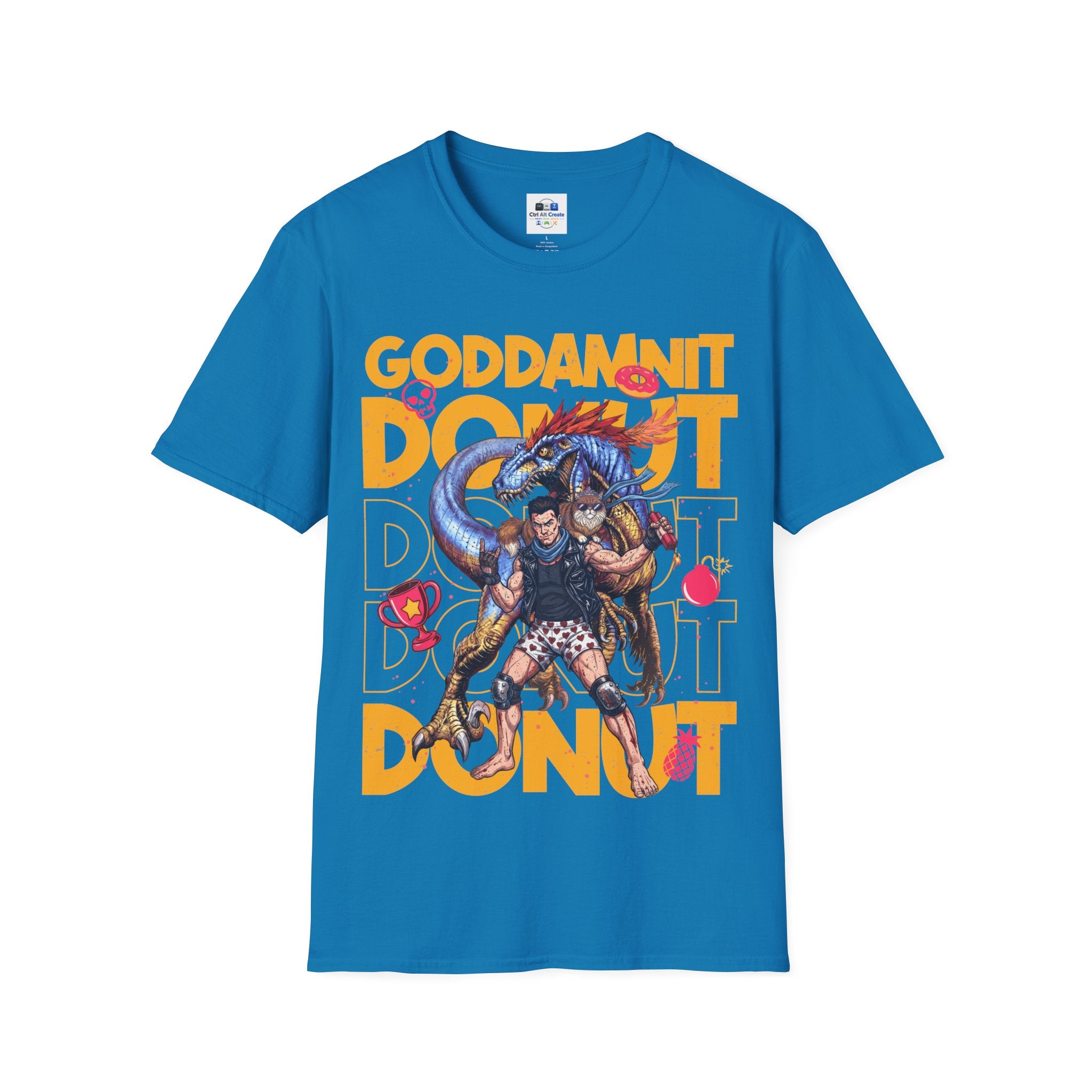 “GODDAMNIT DONUT” — Dungeon Crawler Carl Homage Tee
