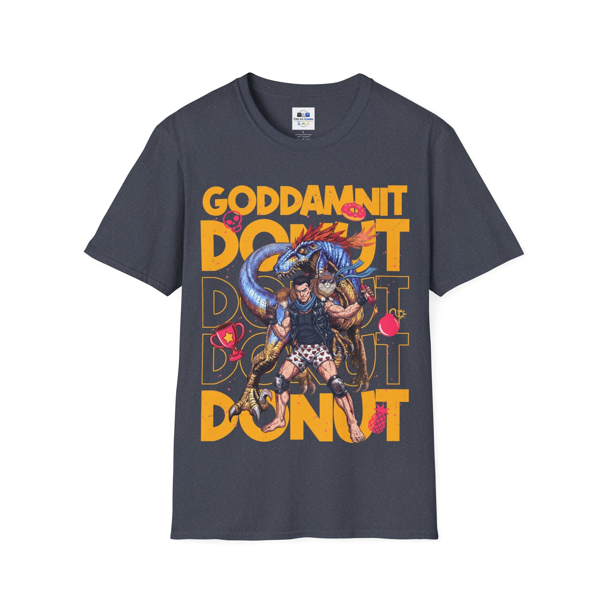“GODDAMNIT DONUT” — Dungeon Crawler Carl Homage Tee