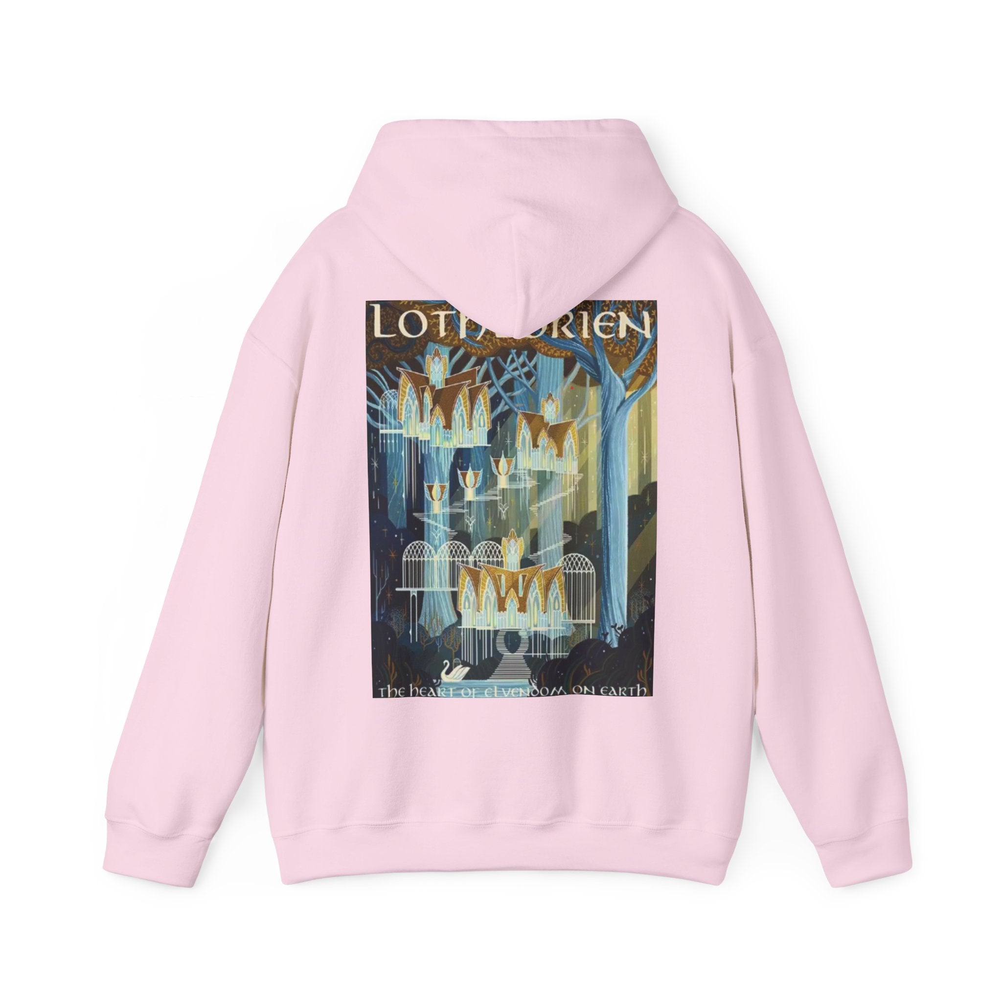 Mystical Lothlórien Forest Graphic Hoodie