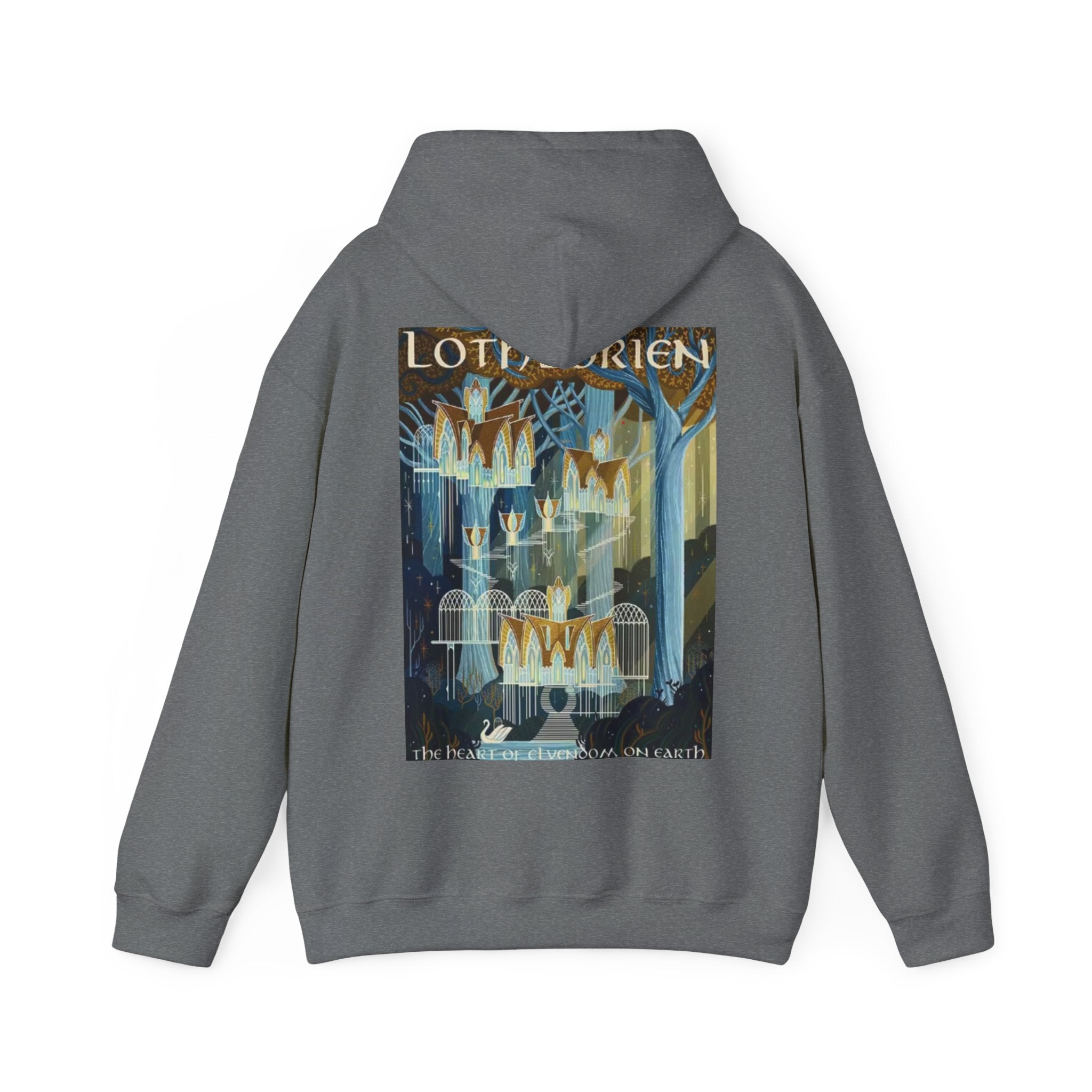 Mystical Lothlórien Forest Graphic Hoodie
