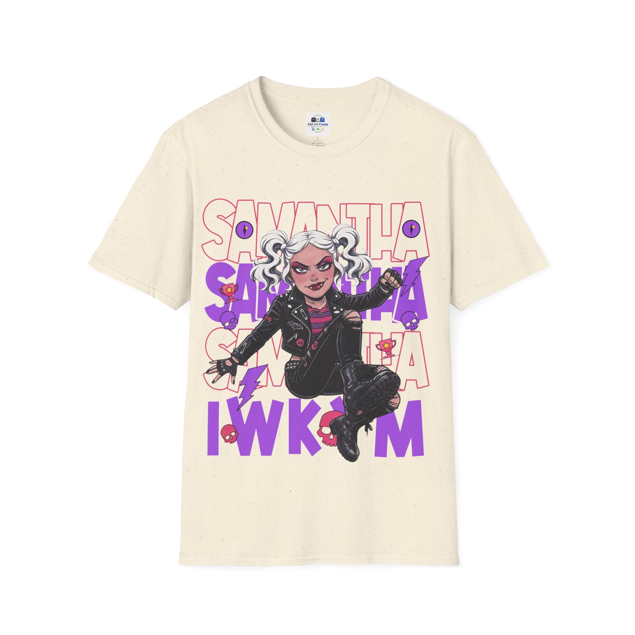 “SAMANTHA — IWKYM” — Dungeon Crawler Carl Homage Tee