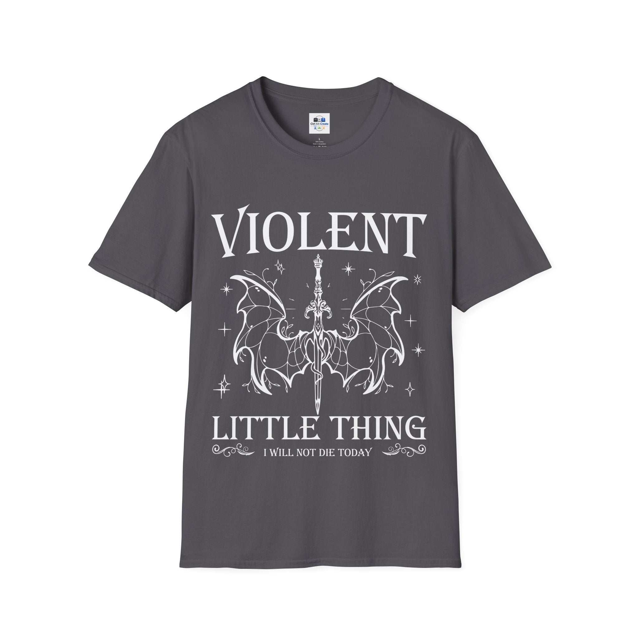 Violent Little Thing — Fourth‑Wing‑Inspired Tee