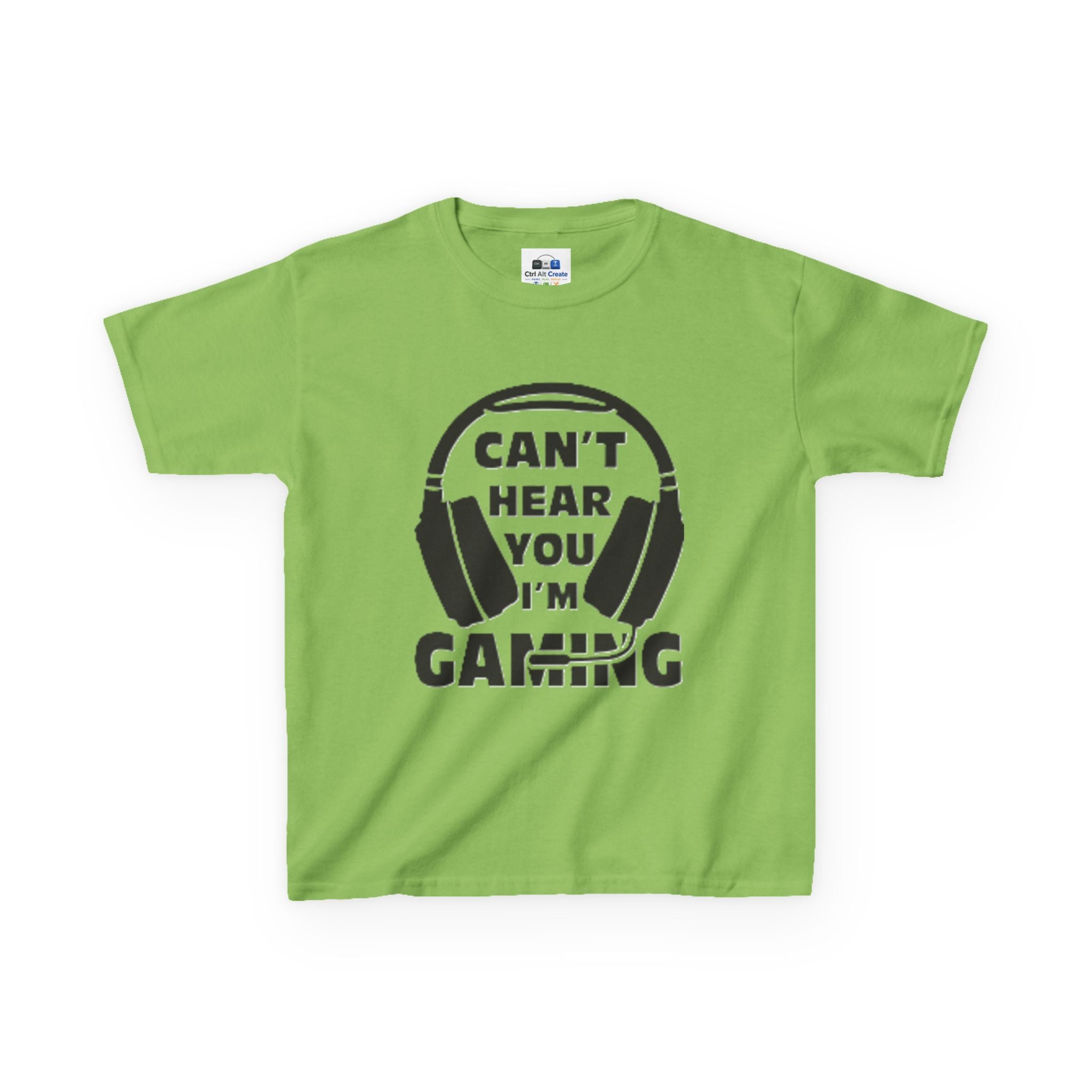 Kids "Can't Hear You I'm Gaming" T-shirt