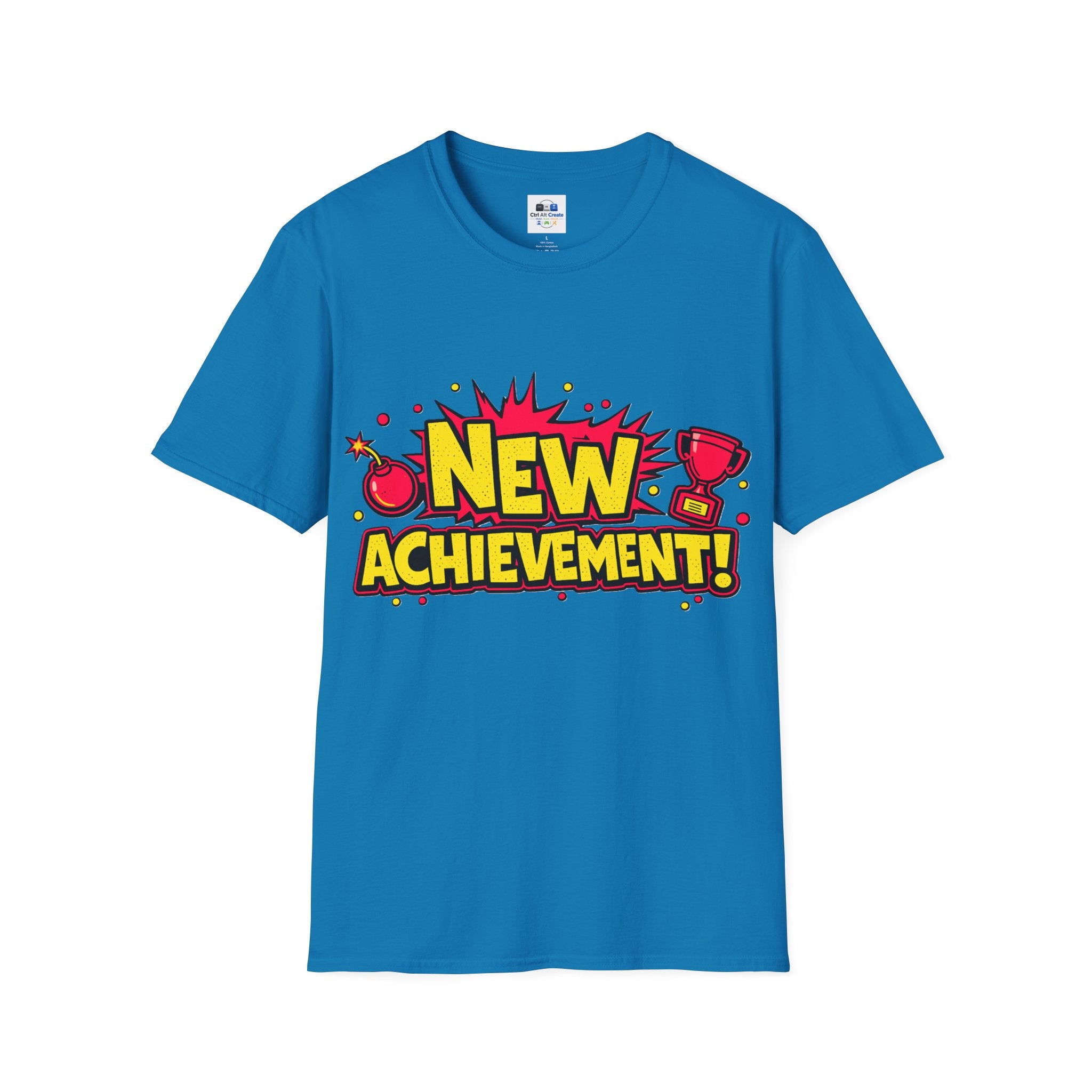 “NEW ACHIEVEMENT!” — Dungeon Crawler Carl Homage Tee