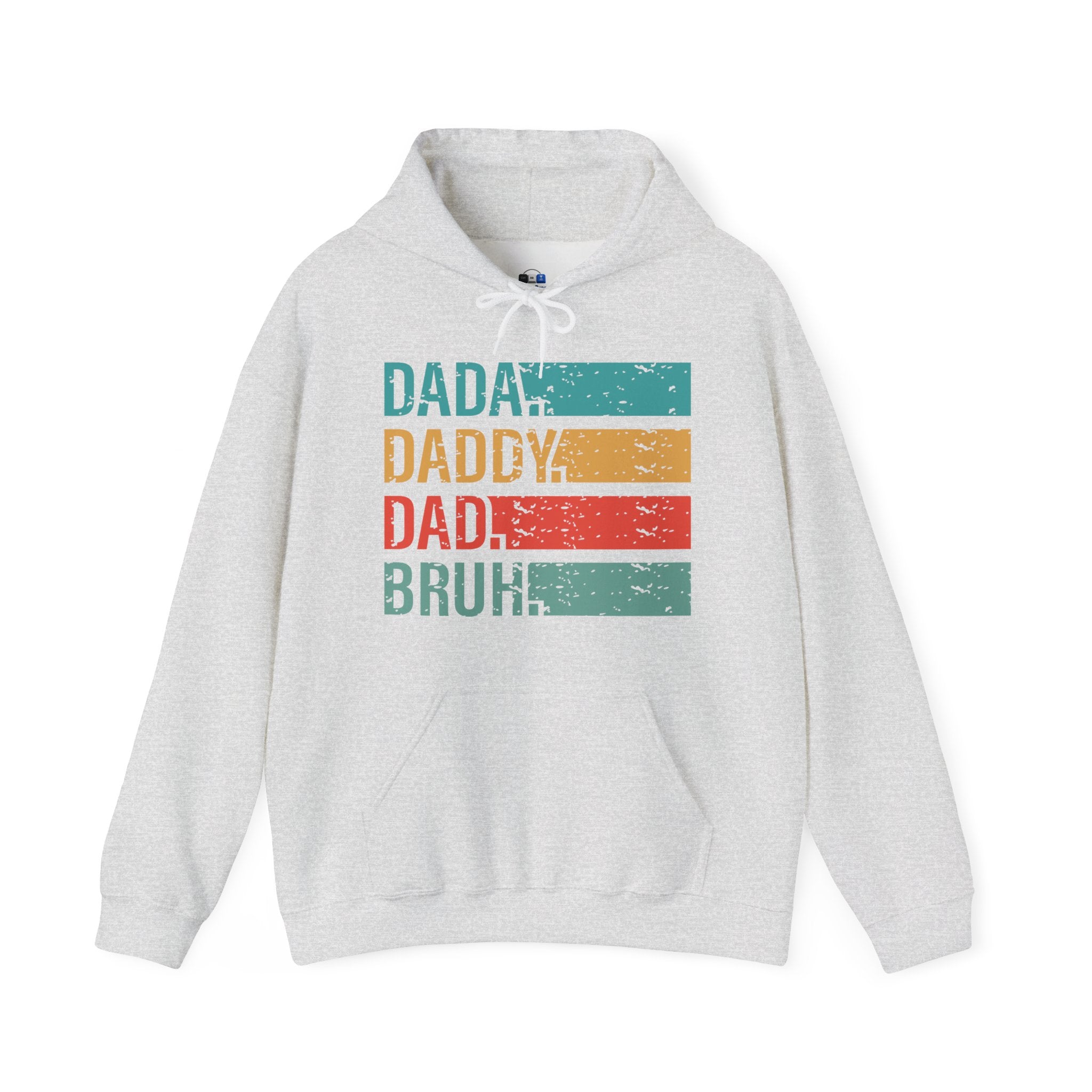 Dad Evolution Hoodie— "I went from dada to daddy to dad to bruh"