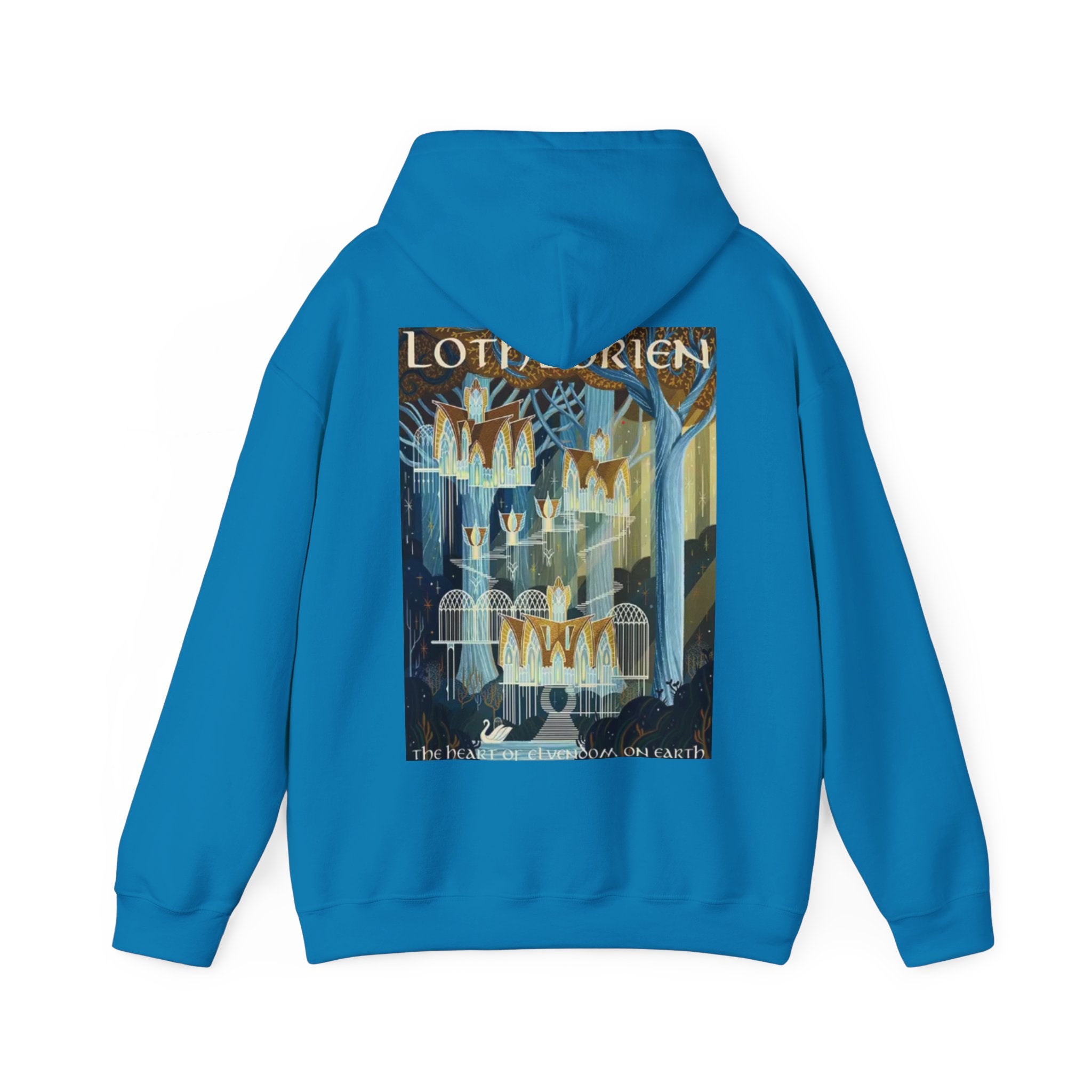 Mystical Lothlórien Forest Graphic Hoodie