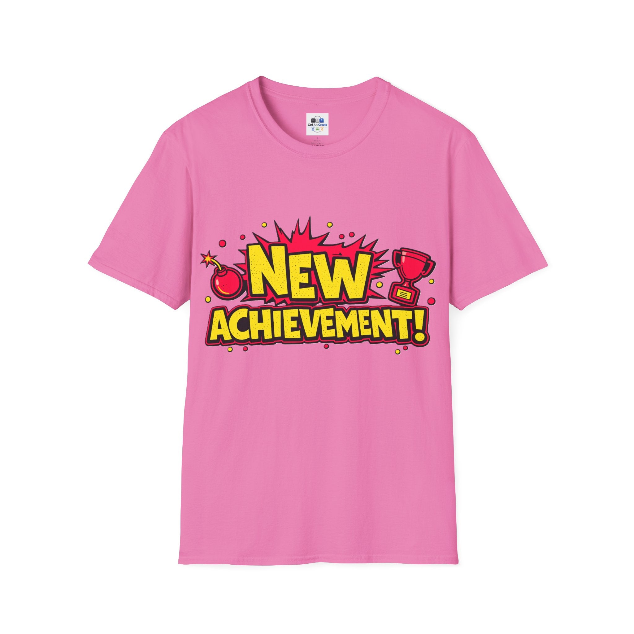 “NEW ACHIEVEMENT!” — Dungeon Crawler Carl Homage Tee