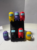 Among Us Inspired Crewmate 3D Printed Keyring