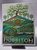 Hobbit Village Hueforge Wall Art | 3D Printed Fantasy Display