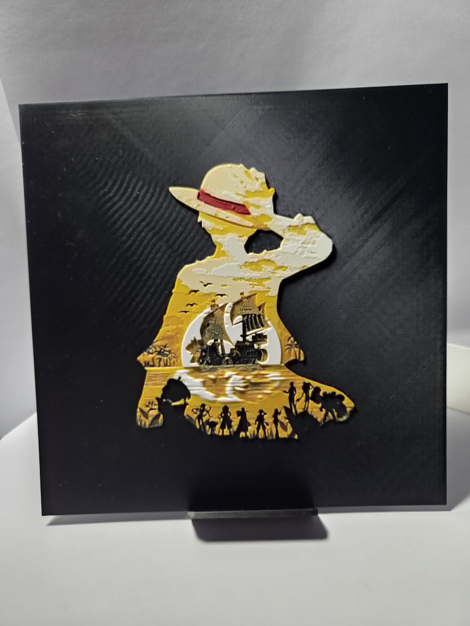 One Piece Hueforge Art