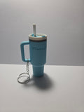 Travel Tumbler Inspired Lip Balm Holder Keyring